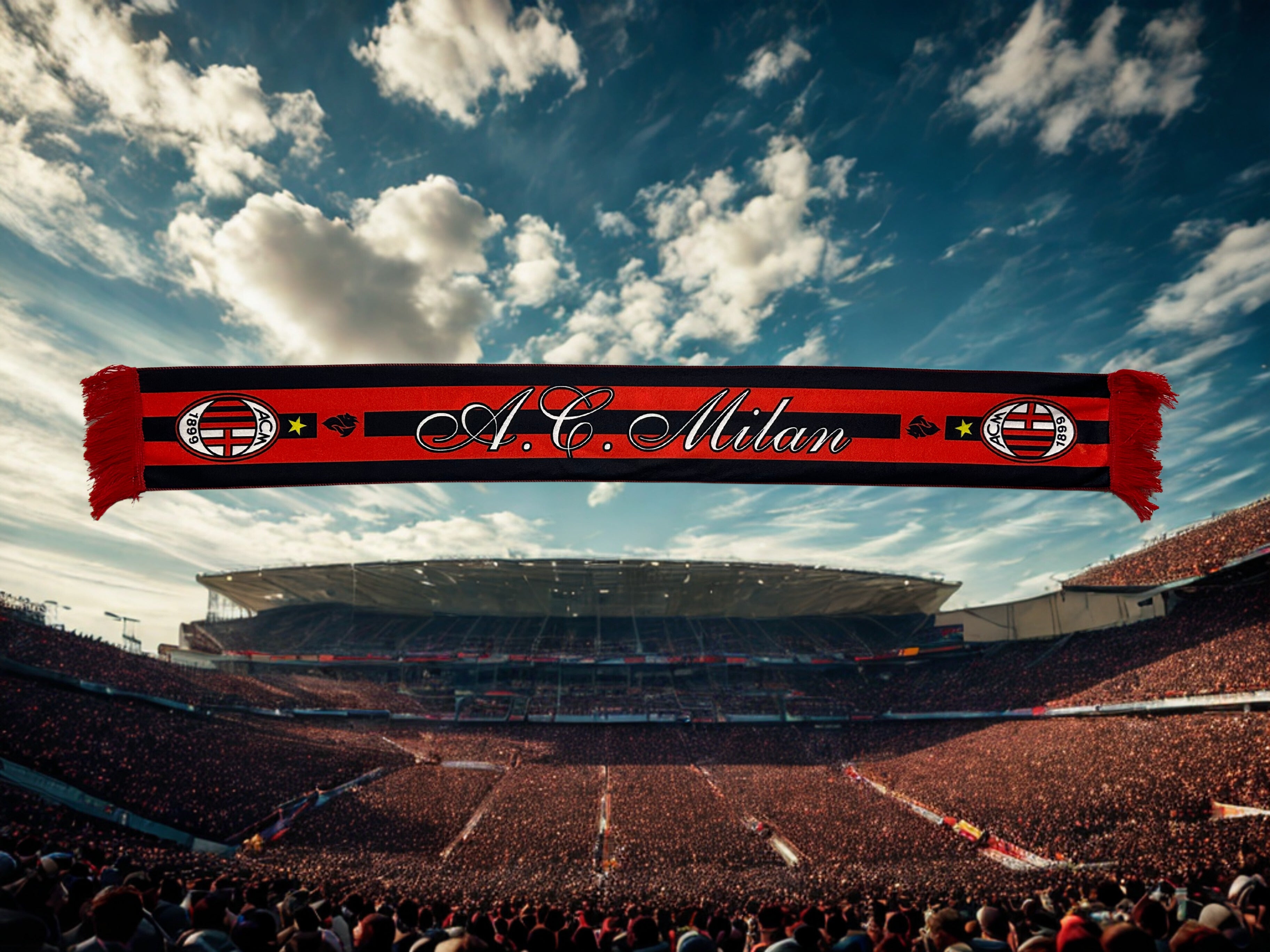 BUFANDA DEL AC MILAN