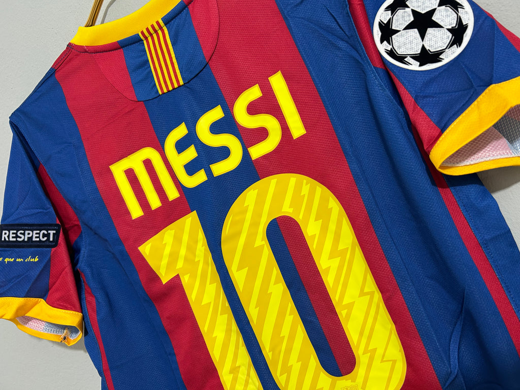 CAMISETA DEL FC BARCELONA 2010/2011 HOME (EDICION FINAL DE CHAMPIONS LEAGUE)