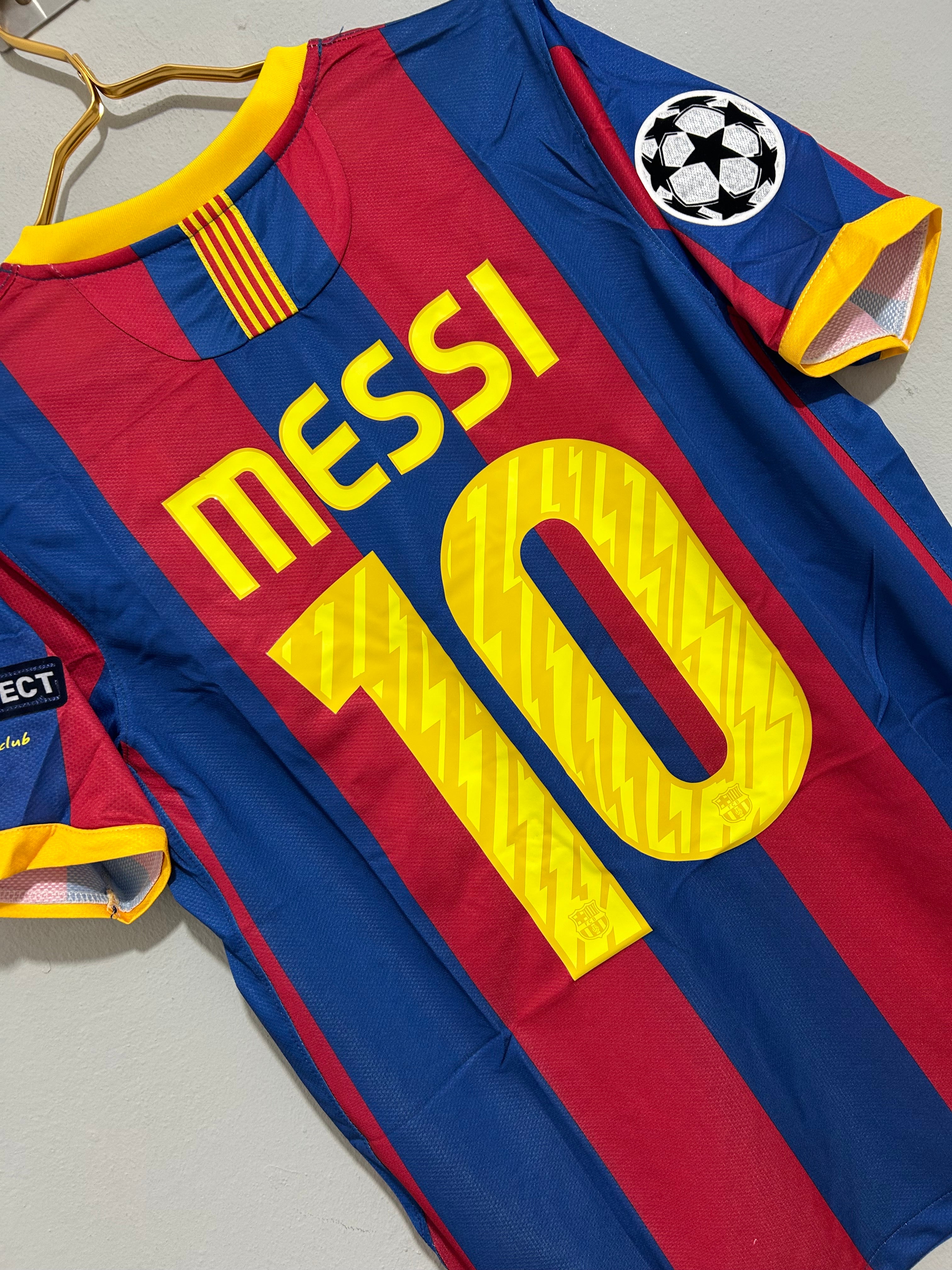 CAMISETA DEL FC BARCELONA 2010/2011 HOME (EDICION FINAL DE CHAMPIONS LEAGUE)