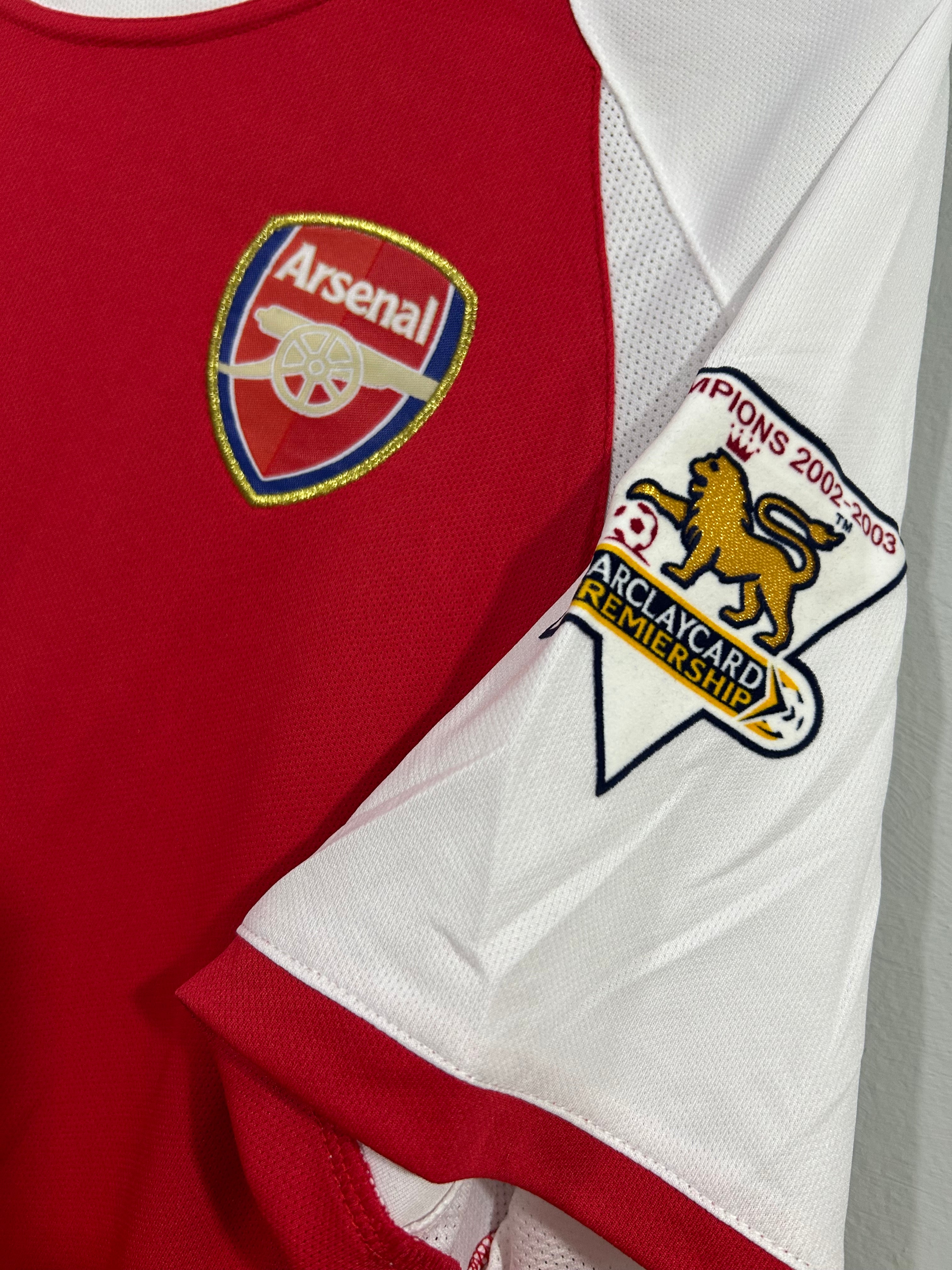 CAMISETA DEL ARSENAL 2003-2004 HOME