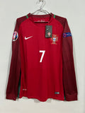 CAMISETA DE PORTUGAL 2016 CAMPEONES DE EUROPA MANGA LARGA