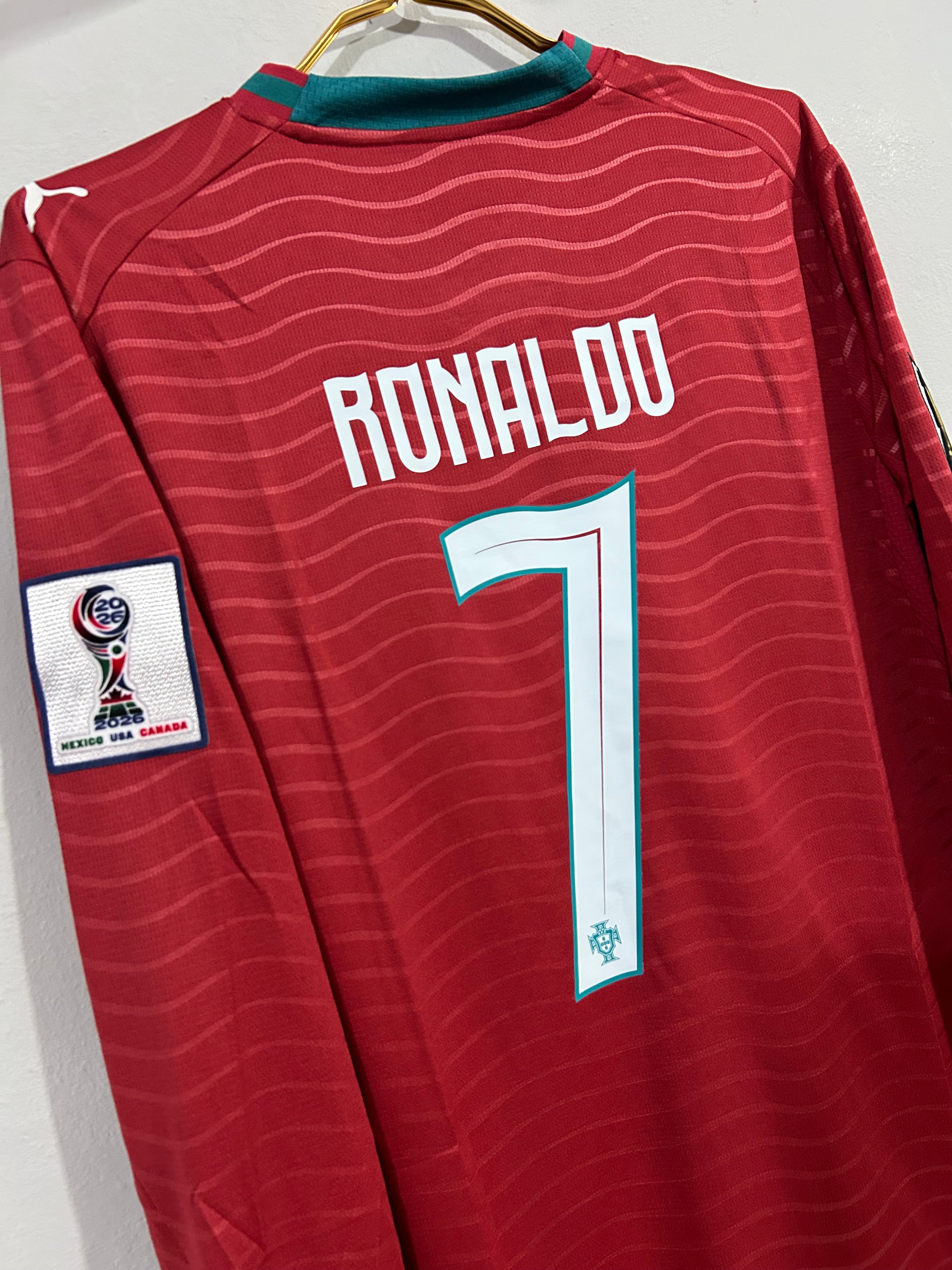 CAMISETA DE PORTUGAL 2026 LOCAL MANGA LARGA