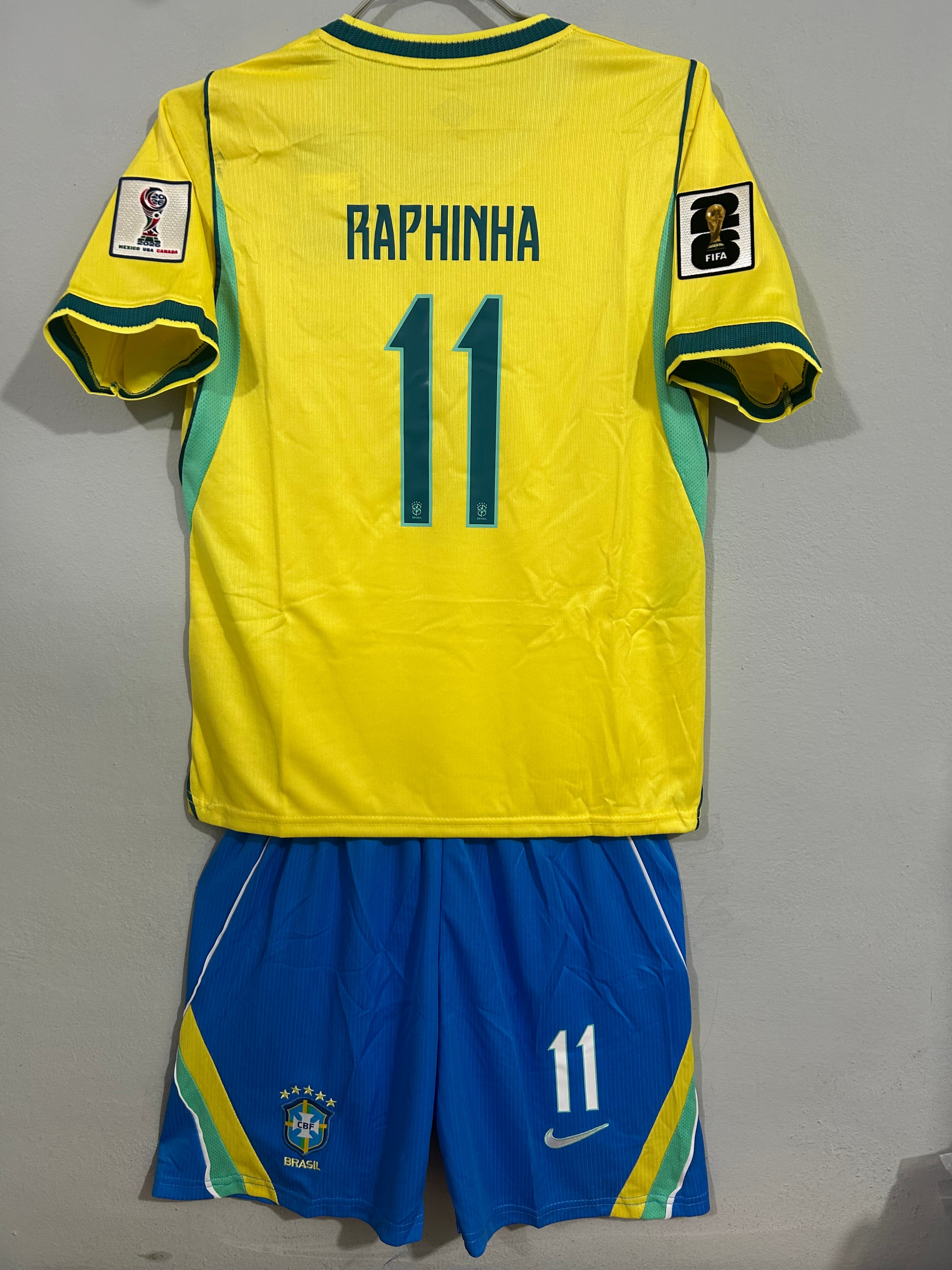 CONJUNTO PARA NIÑOS SELECCIÓN DE BRASIL 2026