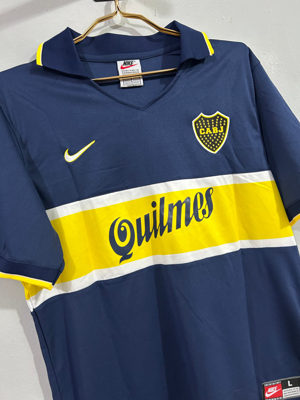 CAMISETA DE BOCA JUNIORS 1996/1997 ULTIMA UTILIZADA POR MARADONA