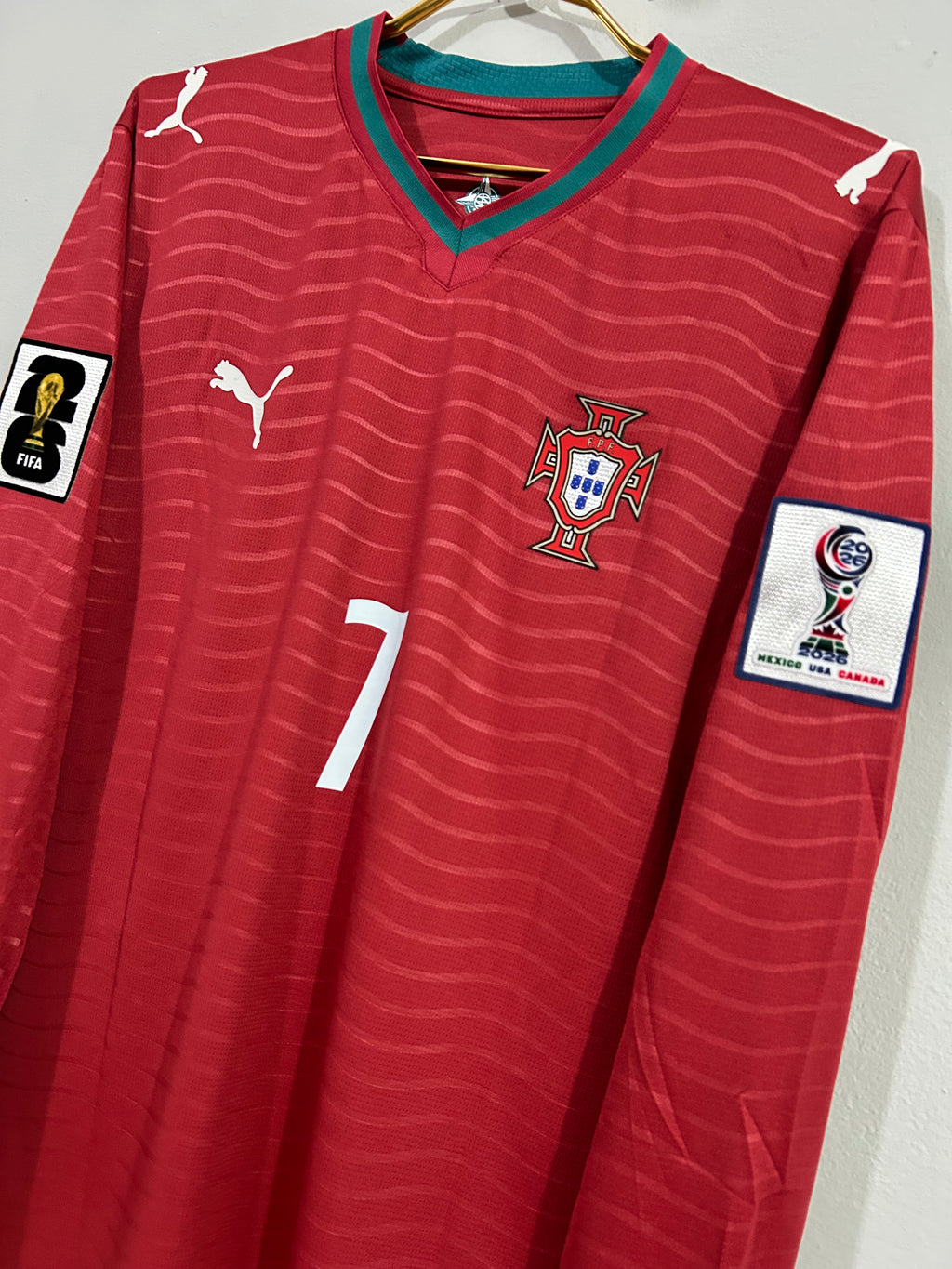 CAMISETA DE PORTUGAL 2026 LOCAL MANGA LARGA