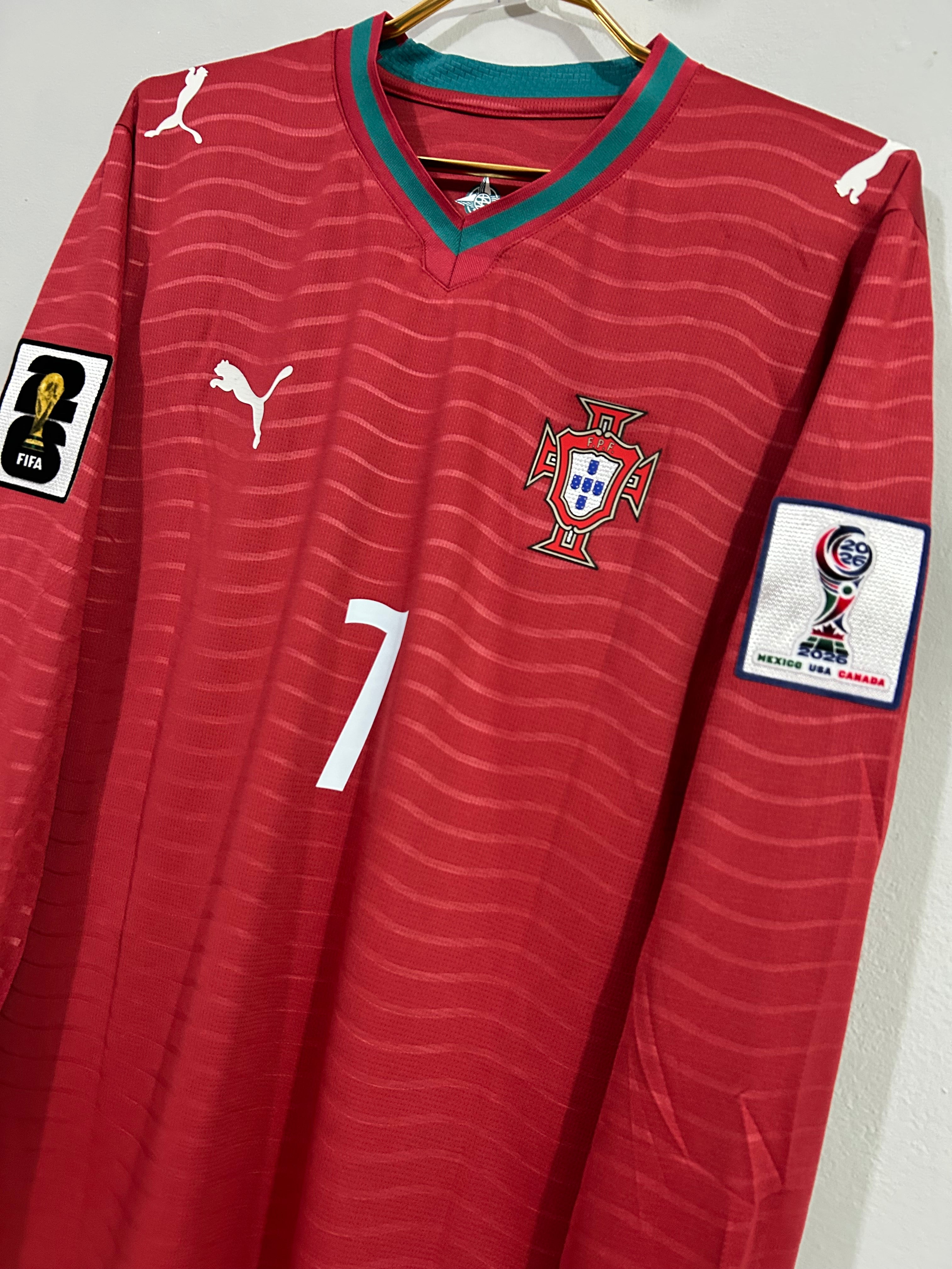 CAMISETA DE PORTUGAL 2026 LOCAL MANGA LARGA