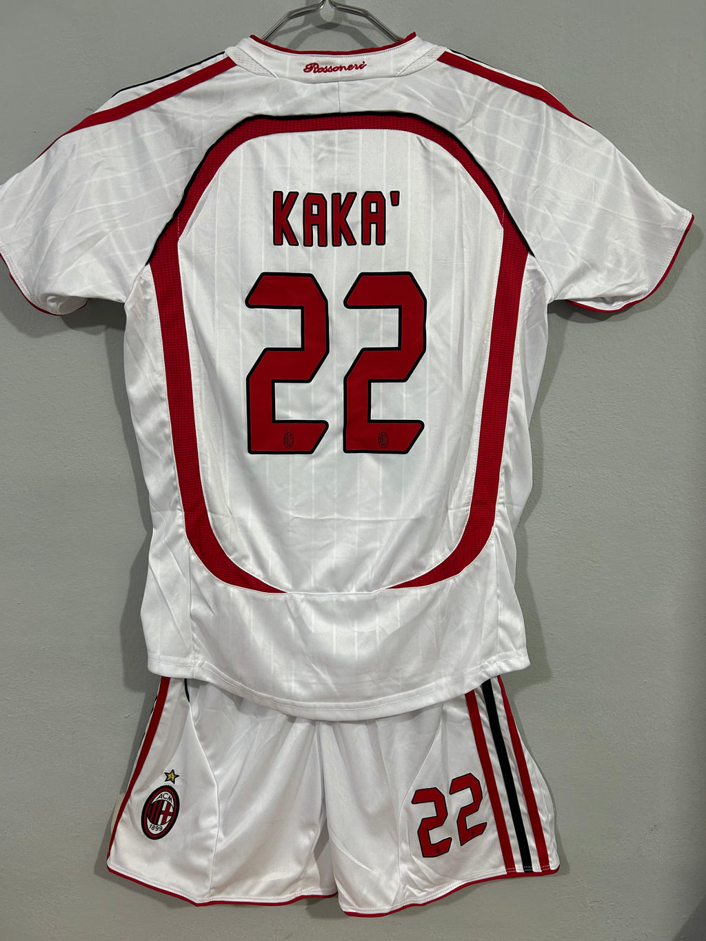 CONJUNTOS PARA NIÑOS DE 13 A 15 AÑOS DE AC MILAN 2007 AWAY