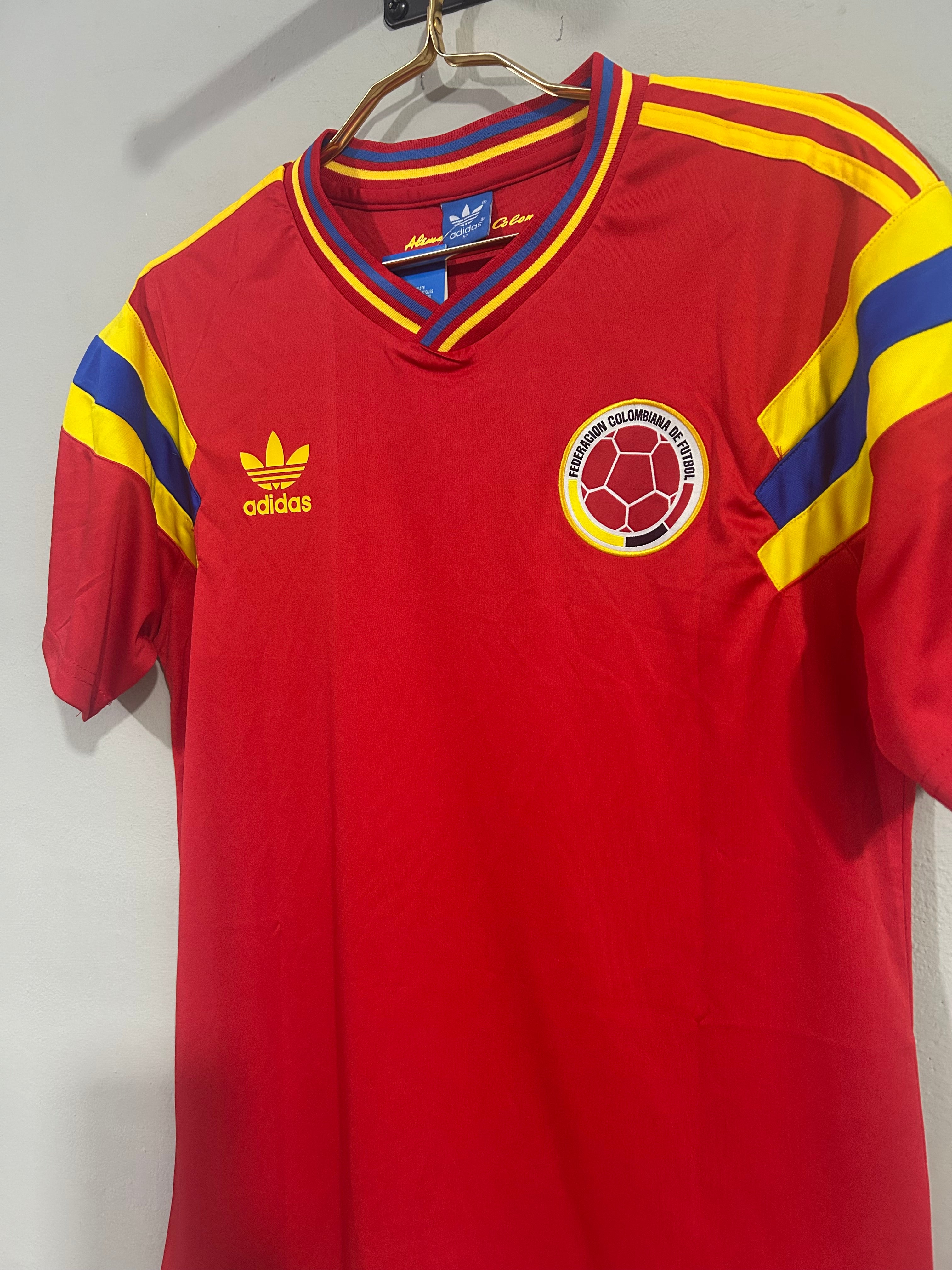 CAMISETA DE COLOMBIA 1990 VISITANTE
