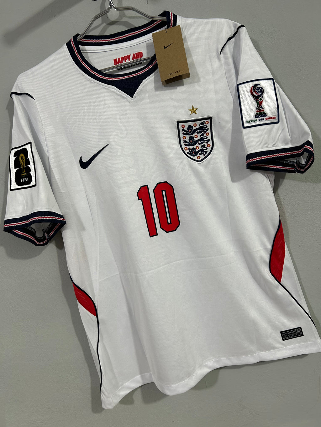 CAMISETA DE LA SELECCIÓN DE INGLATERRA 2026 LOCAL