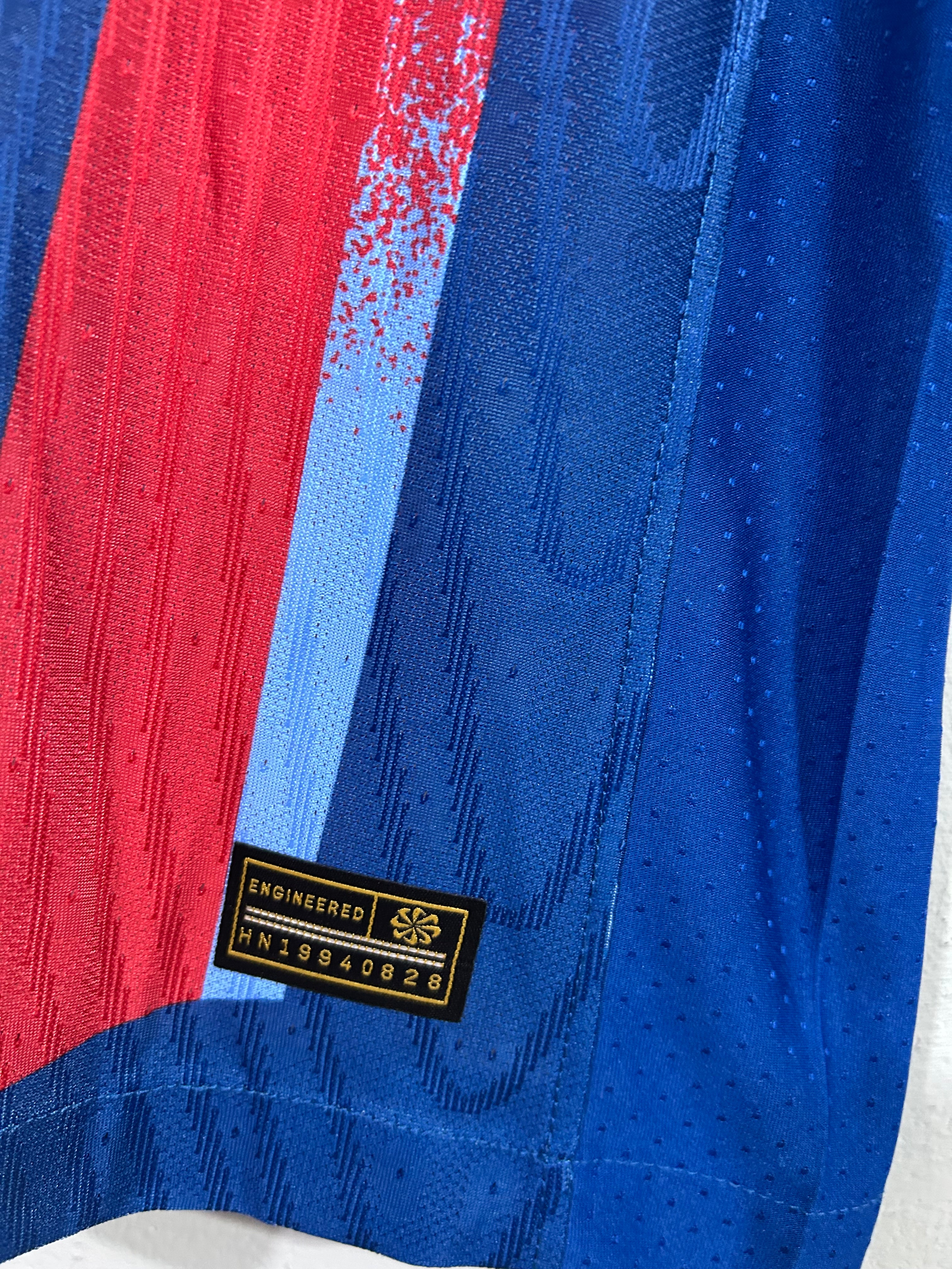 CAMISETA DEL BARCELONA 25/26 4ta EQUIPACIÓN EDICIÓN SUPERCOPA DE ESPAÑA VERSION JUGADOR