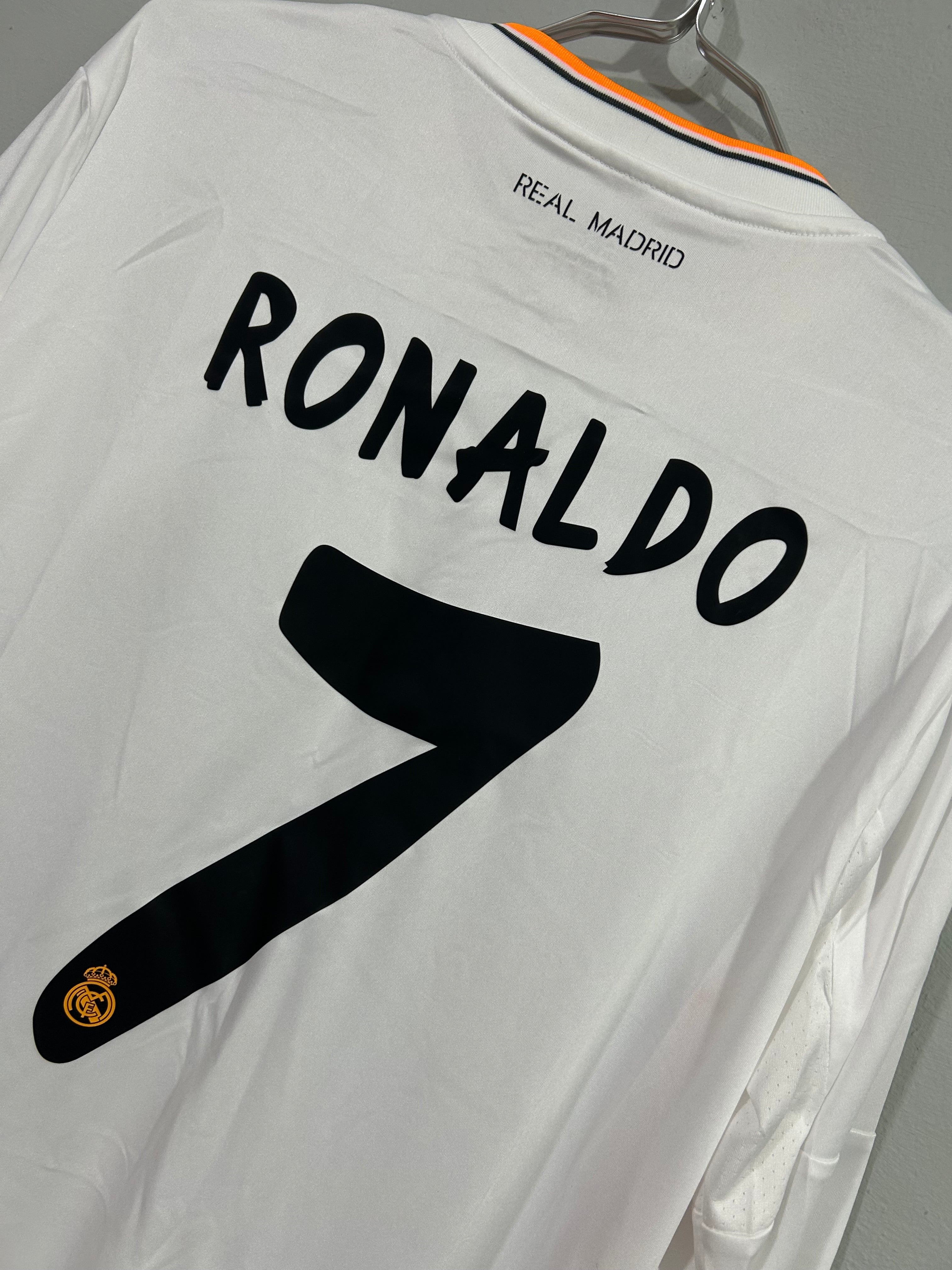 CAMISETA DEL REAL MADRID 2013/2014 HOME MANGA LARGA