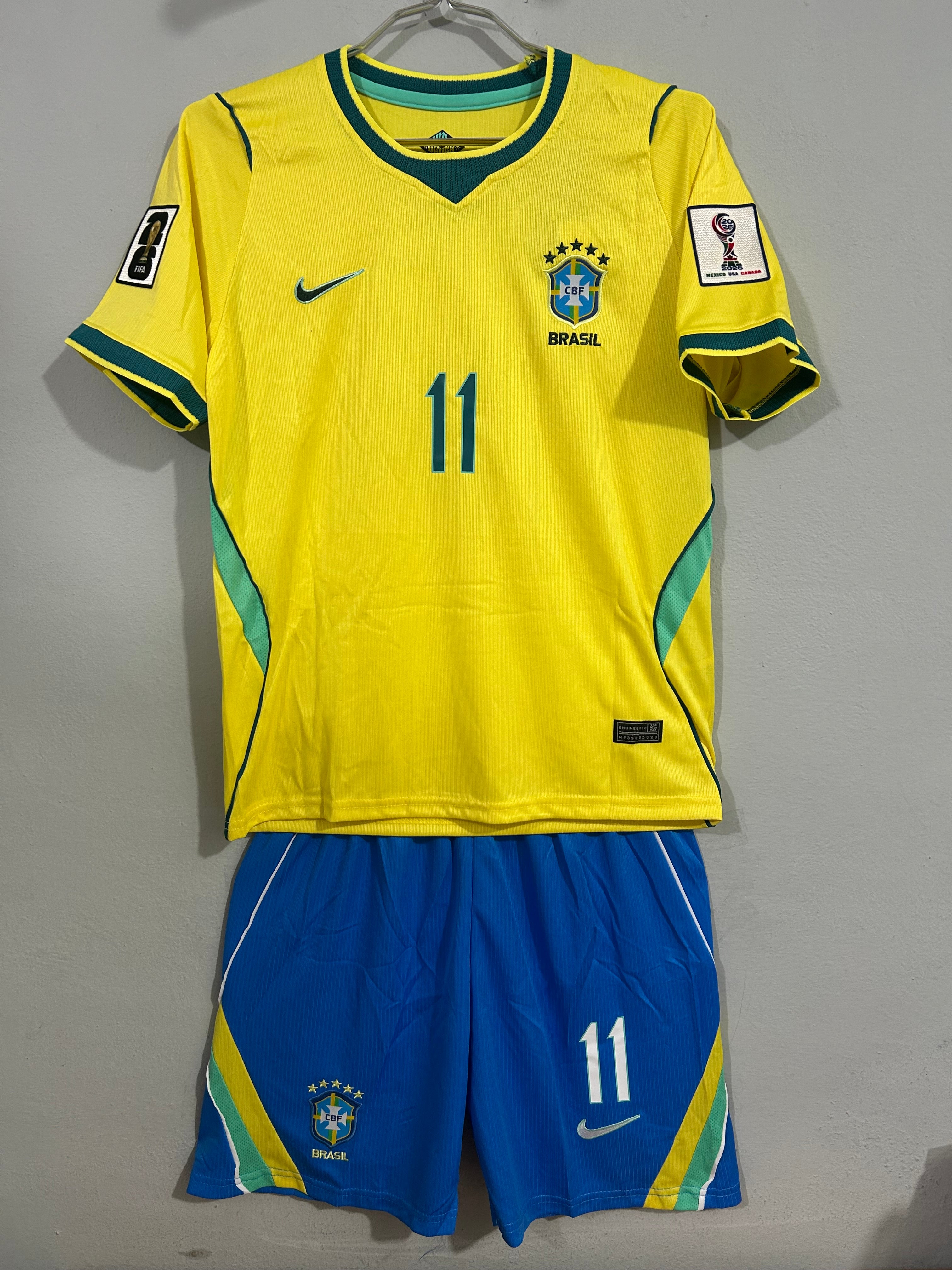 CONJUNTO PARA NIÑOS SELECCIÓN DE BRASIL 2026