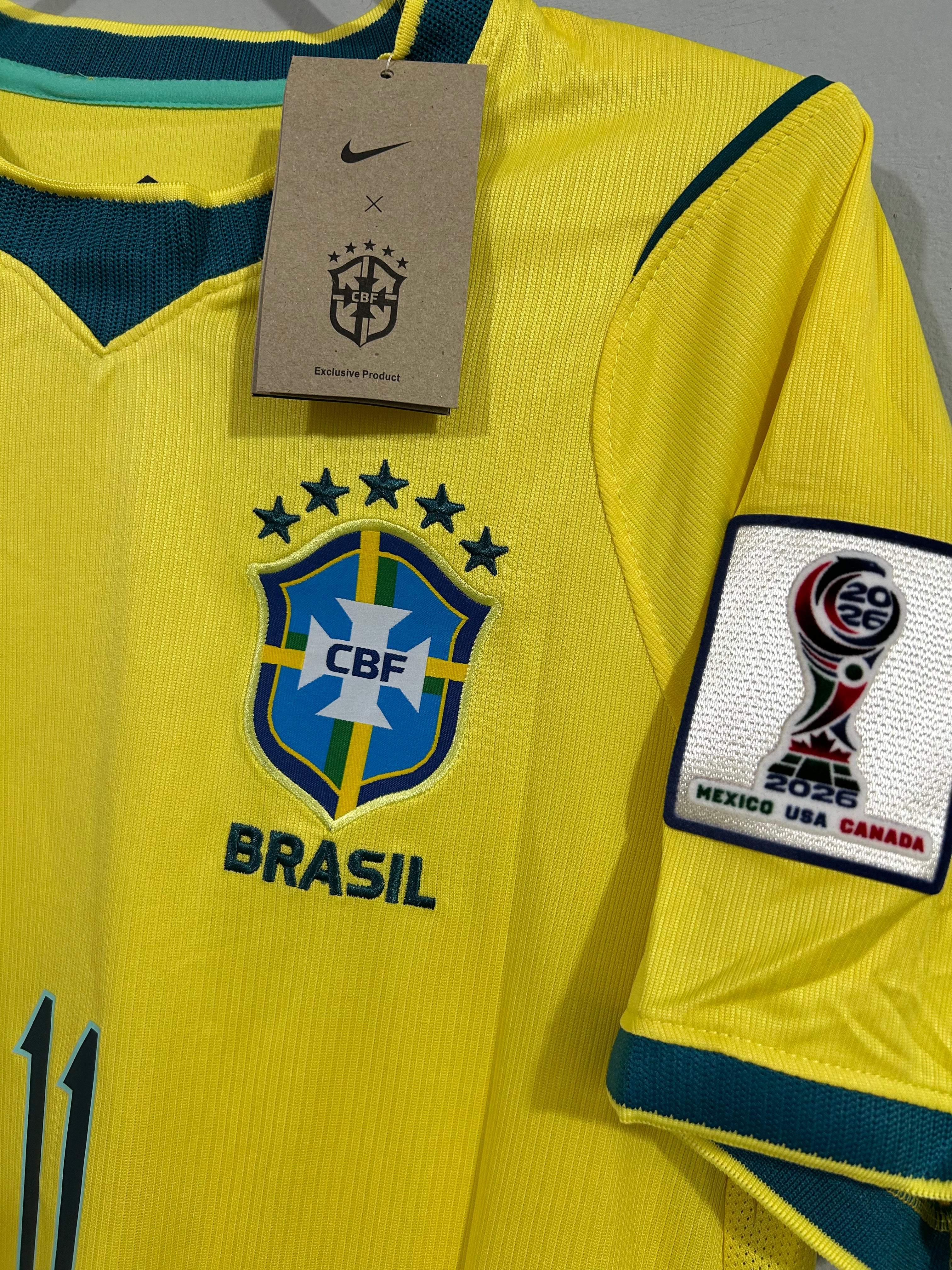 CAMISETA DE LA SELECCION DE BRASIL HOME 2026