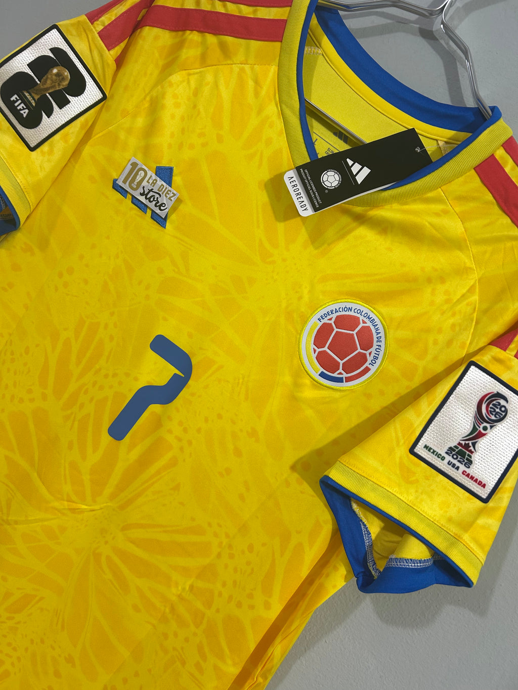 CAMISETA DE LA SELECCION COLOMBIA 2026 HOME