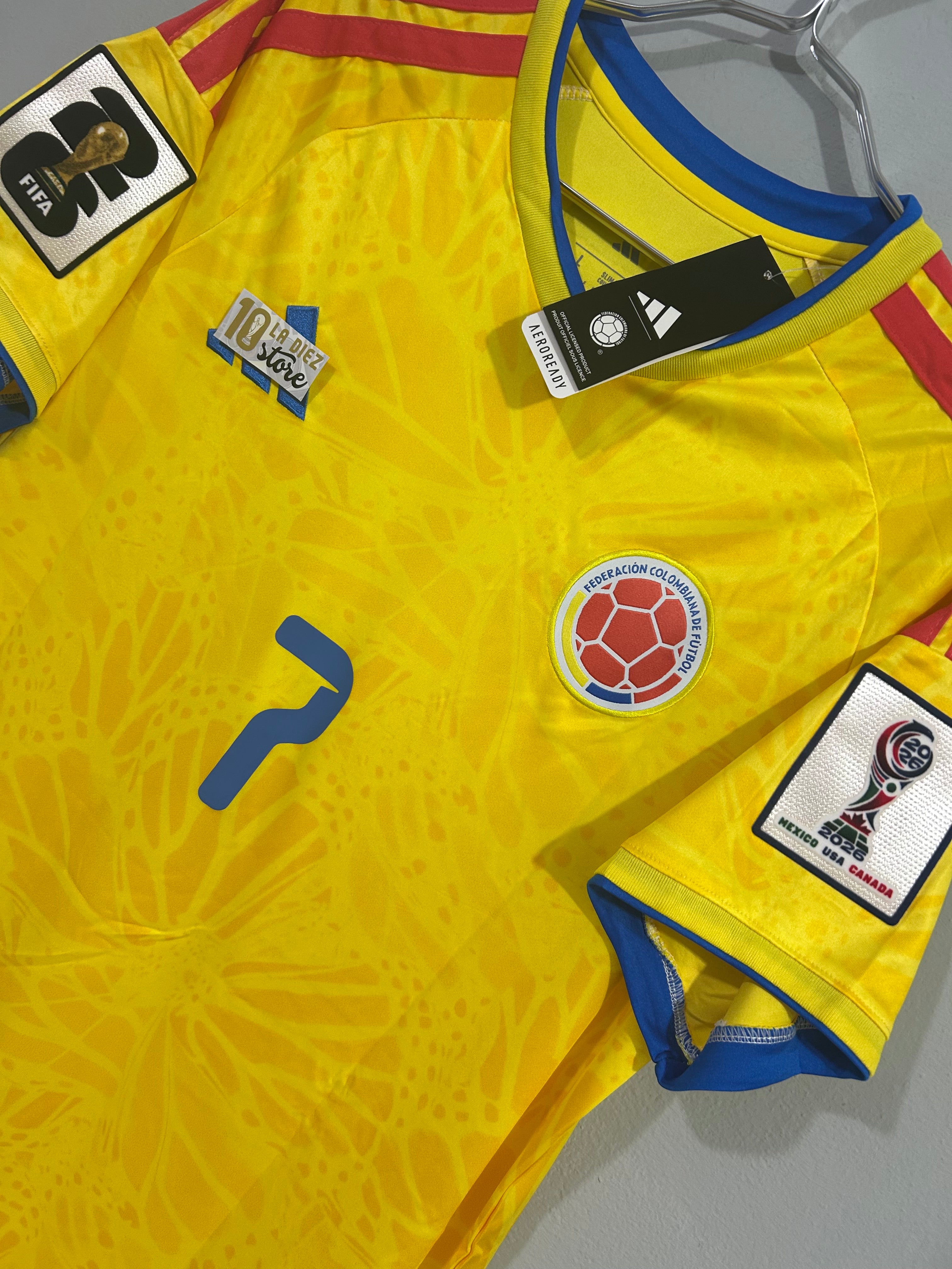 CAMISETA DE LA SELECCION COLOMBIA 2026 HOME