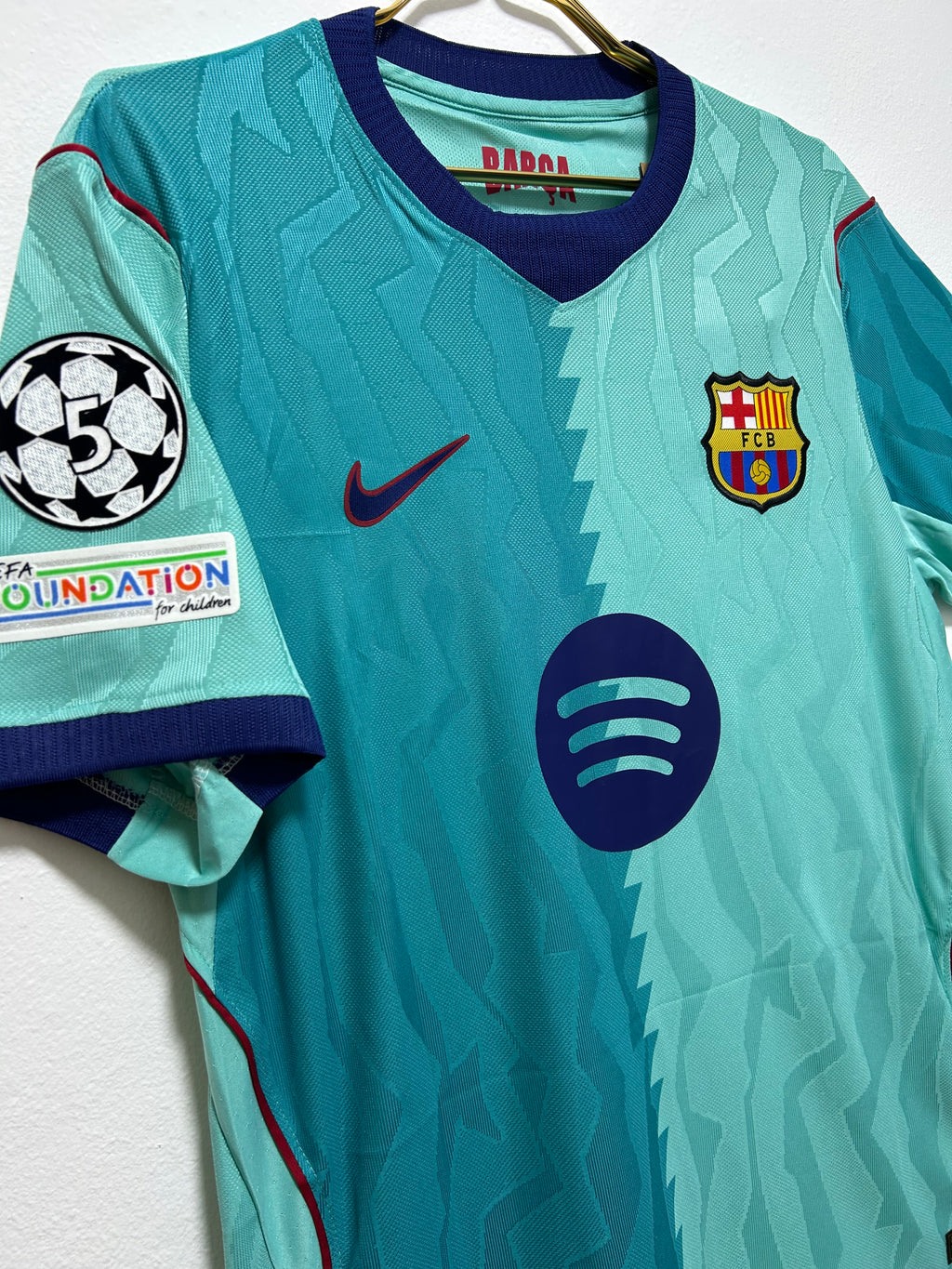 CAMISETA DE FC BARCELONA 3era EQUIPACIÓN VERSIÓN JUGADOR