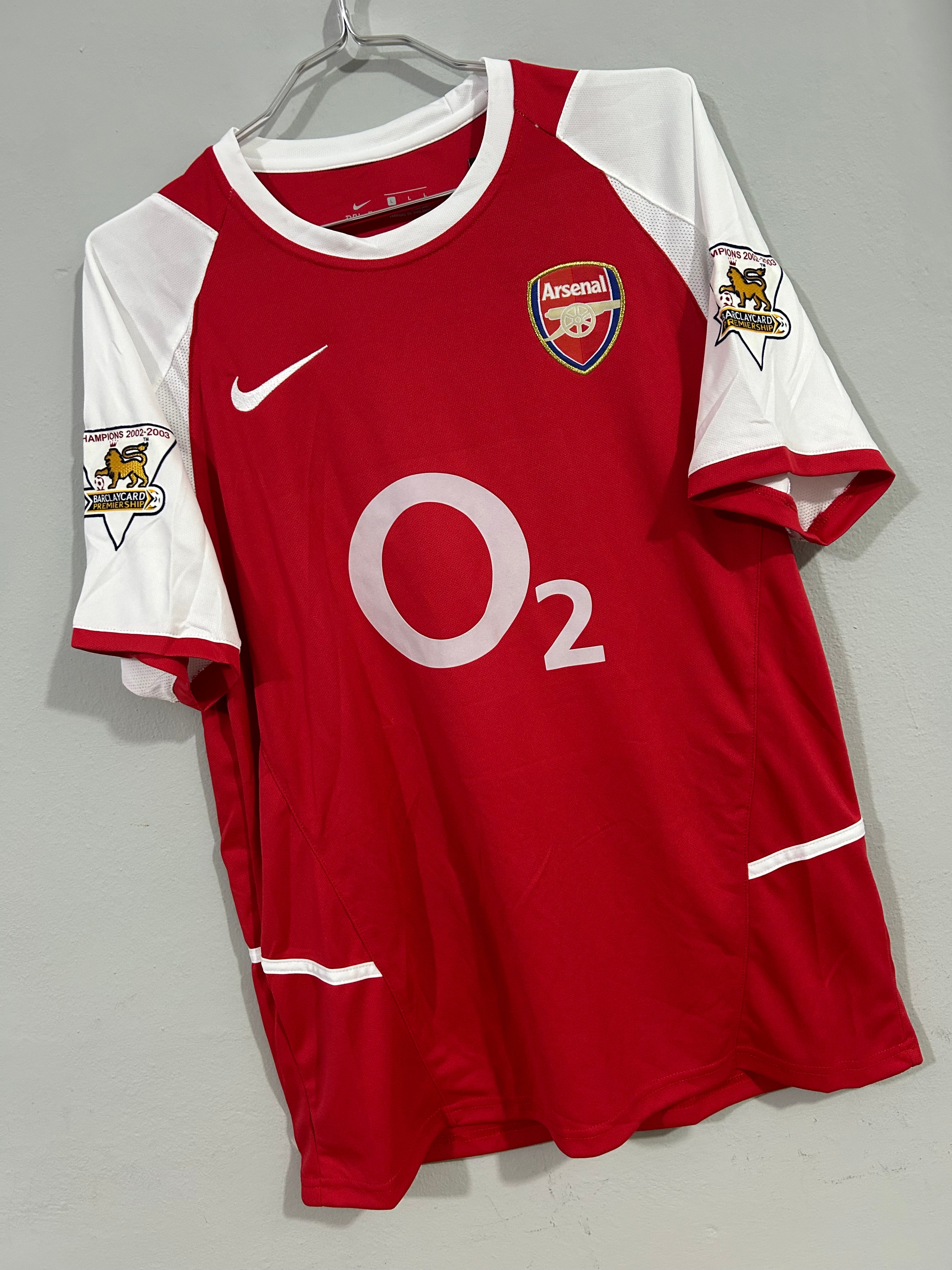 CAMISETA DEL ARSENAL 2003-2004 HOME