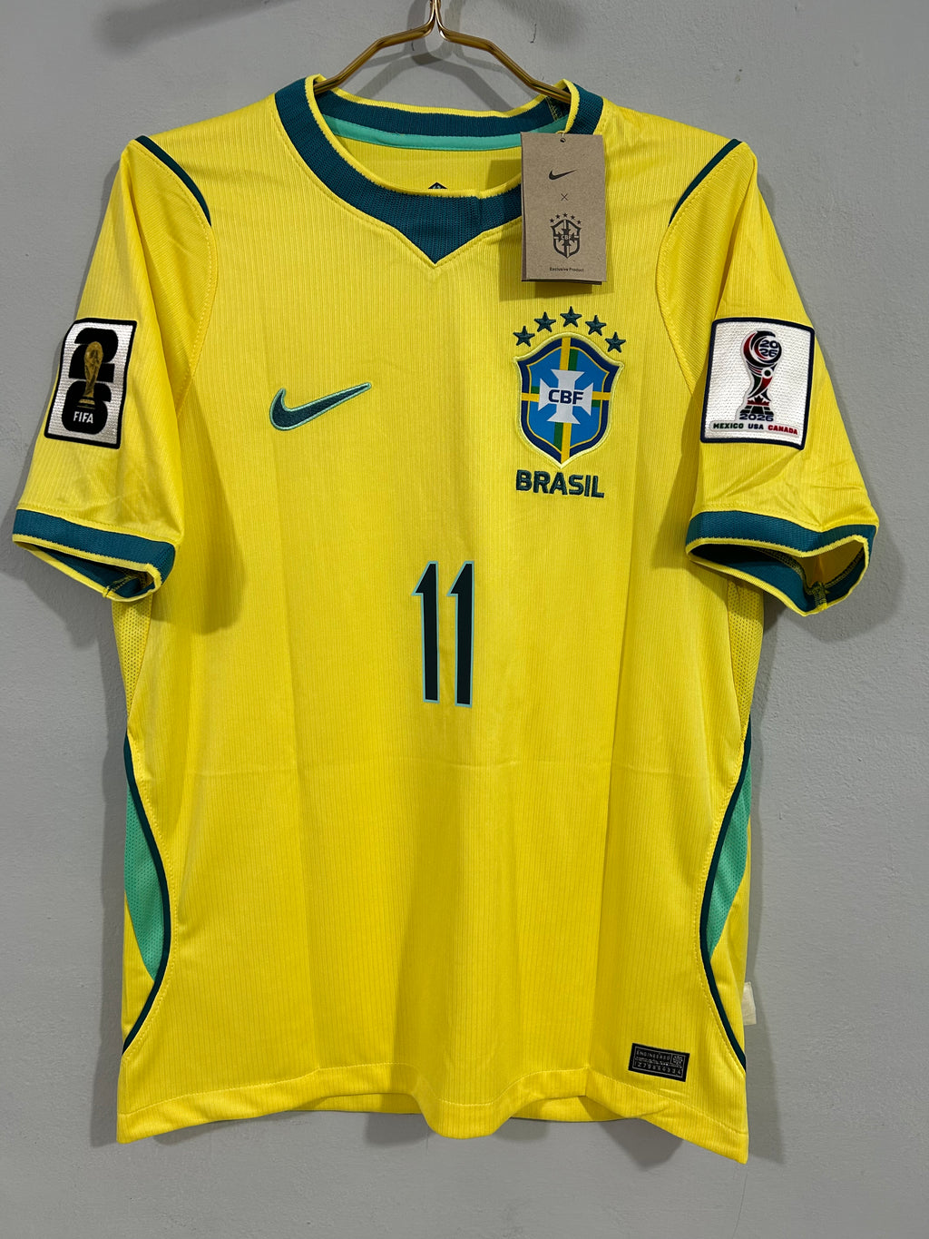 CAMISETA DE LA SELECCION DE BRASIL HOME 2026
