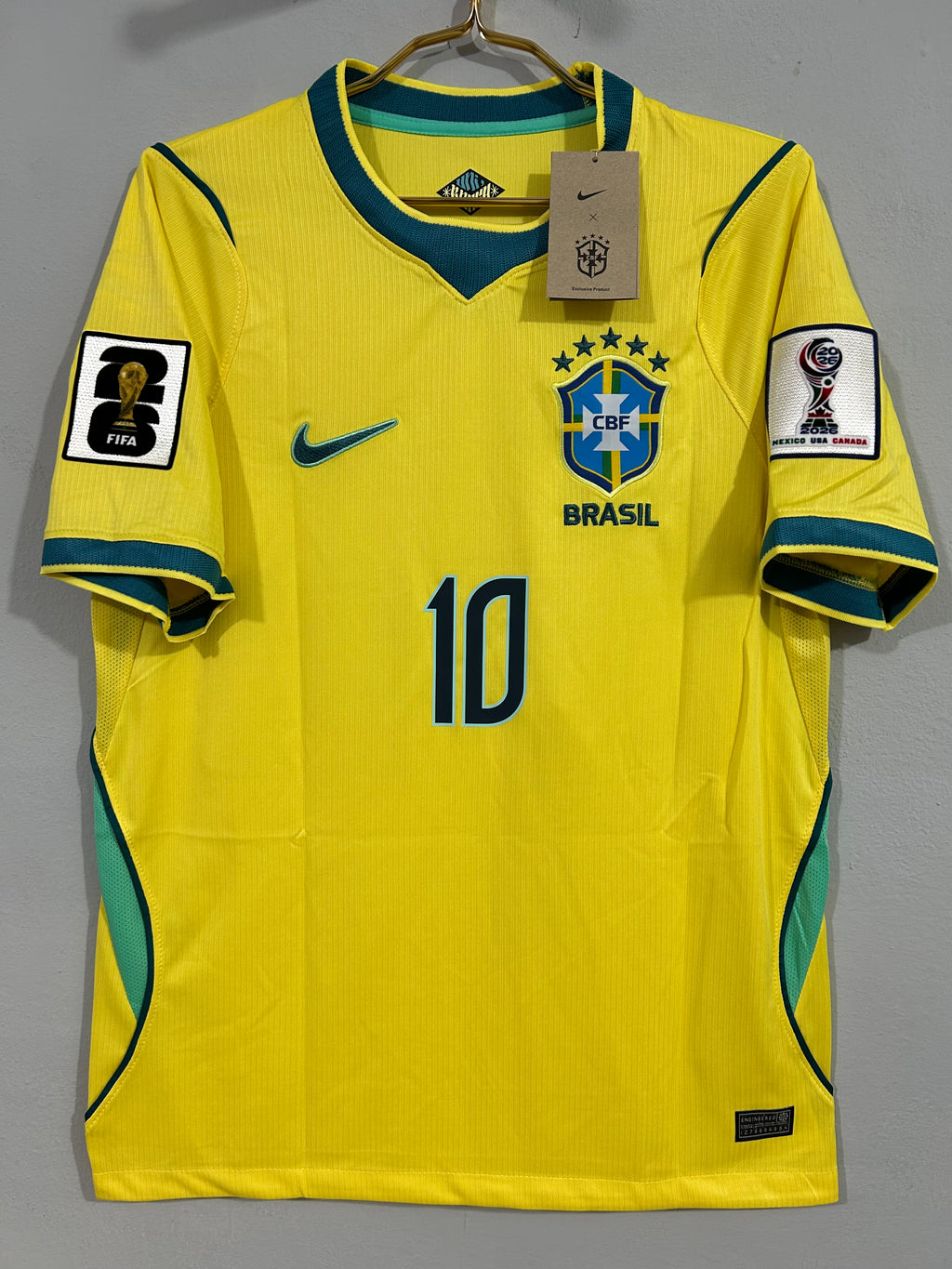 CAMISETA DE LA SELECCION DE BRASIL HOME 2026