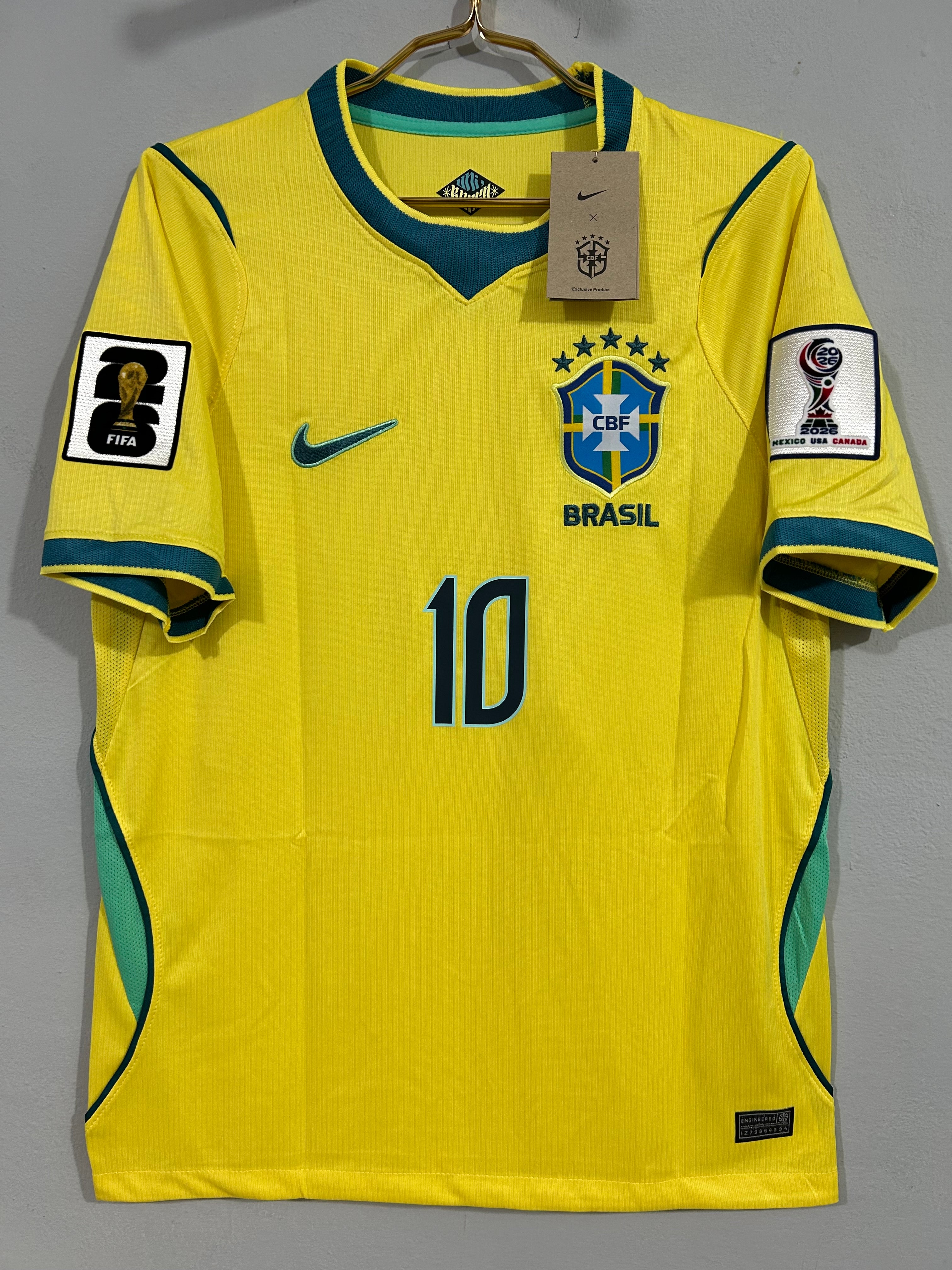 CAMISETA DE LA SELECCION DE BRASIL HOME 2026