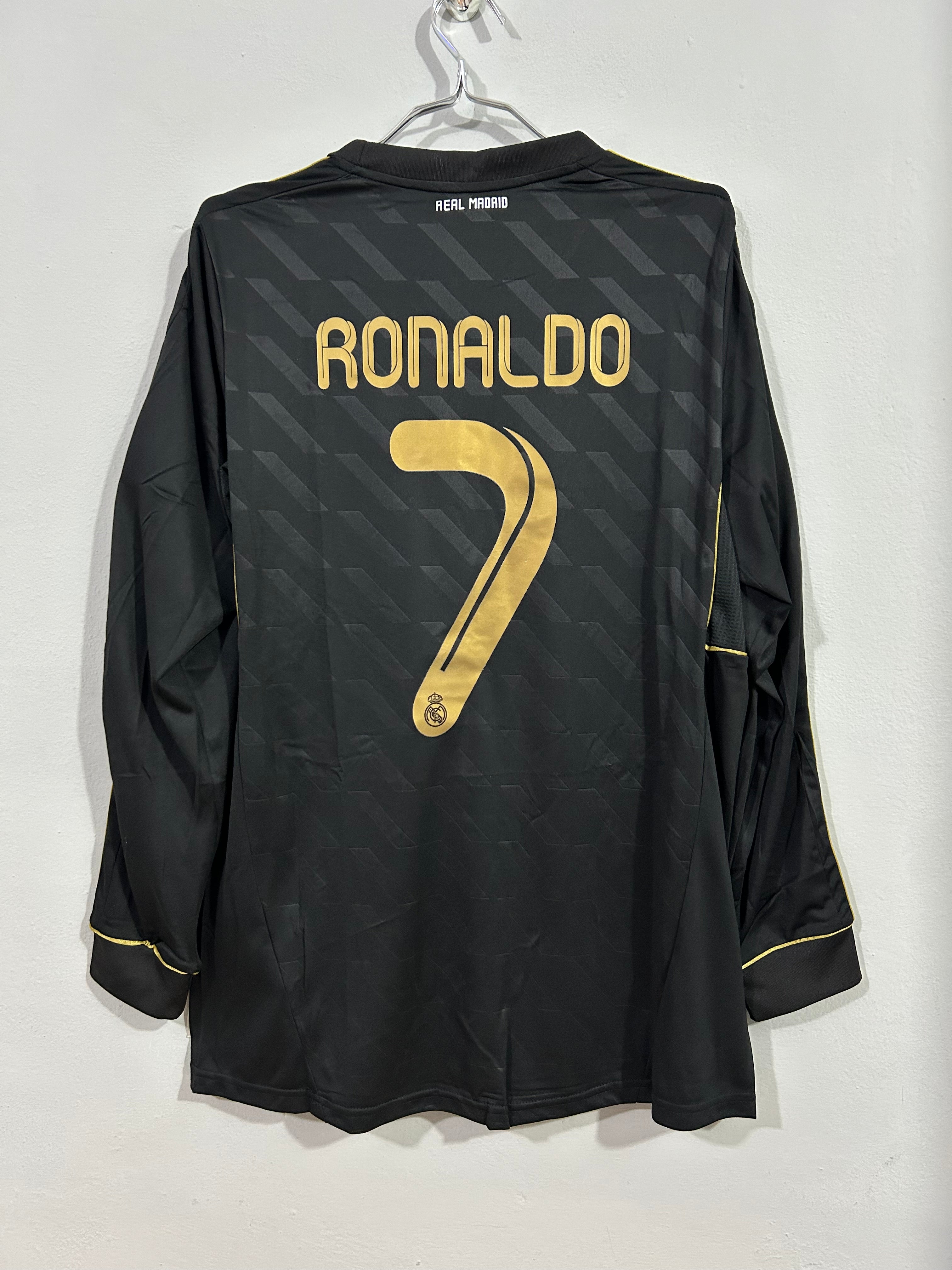 CAMISETA DEL REAL MADRID 2011/2012 AWAY MANGA LARGA