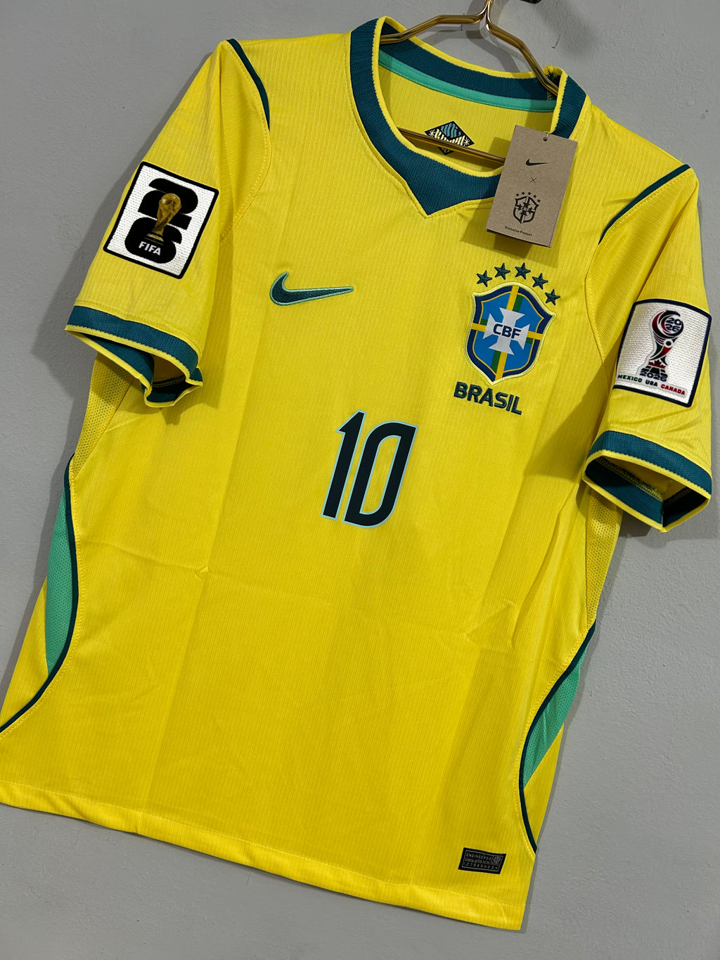 CAMISETA DE LA SELECCION DE BRASIL HOME 2026
