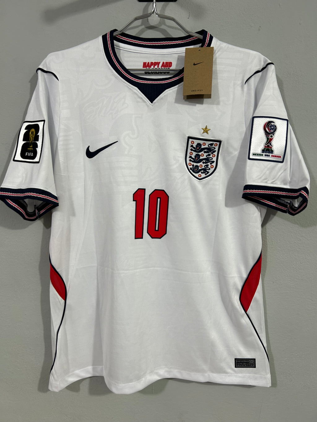 CAMISETA DE LA SELECCIÓN DE INGLATERRA 2026 LOCAL