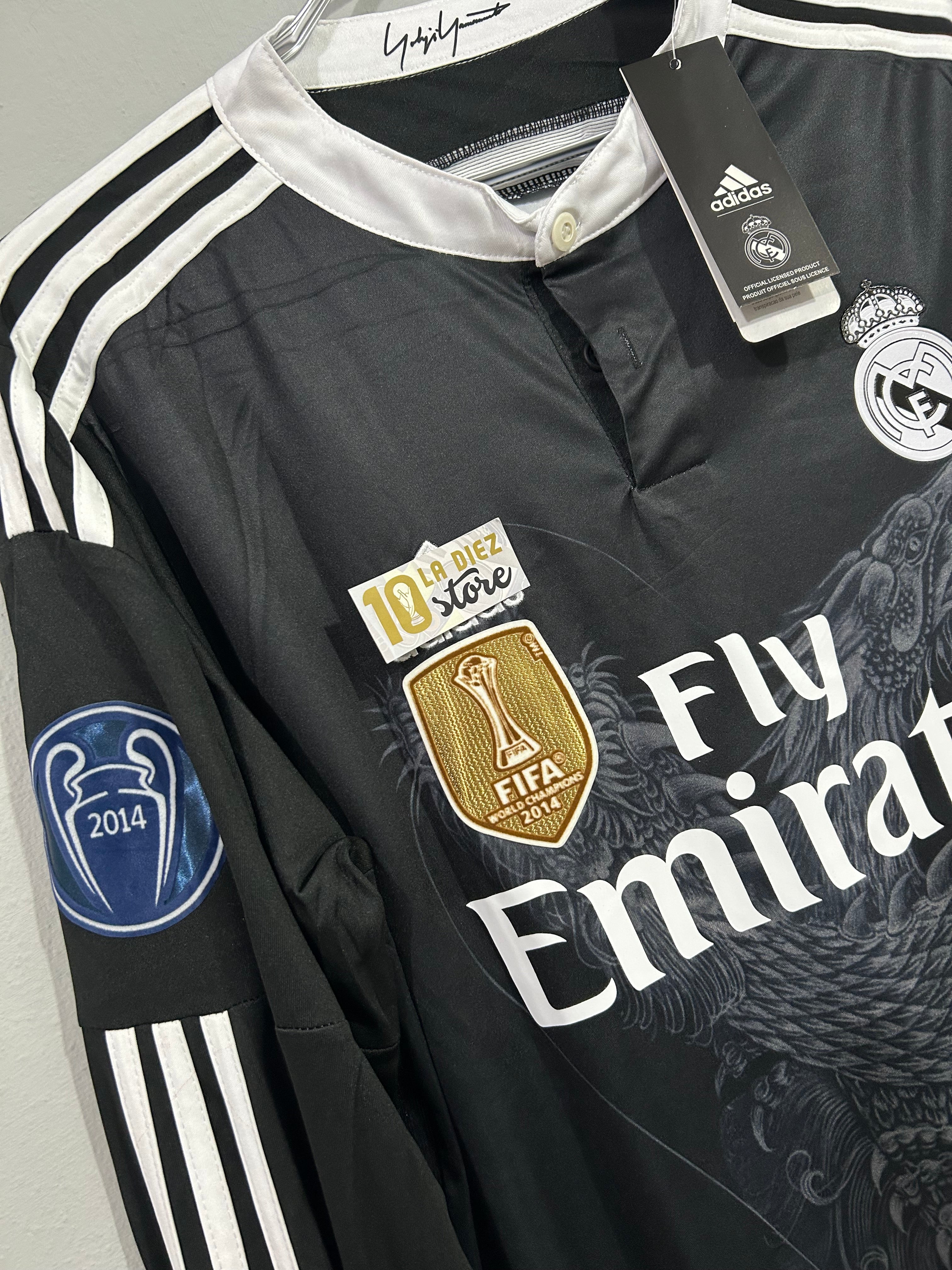 CAMISETA DEL REAL MADRID 2014/2015 TERCERA EQUIPACION EDICION ESPECIAL Yohji Yamamoto MANGA LARGA