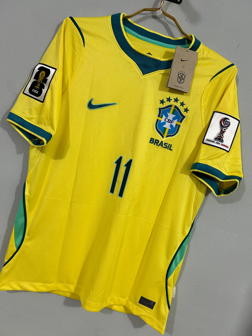 CAMISETA DE LA SELECCION DE BRASIL HOME 2026