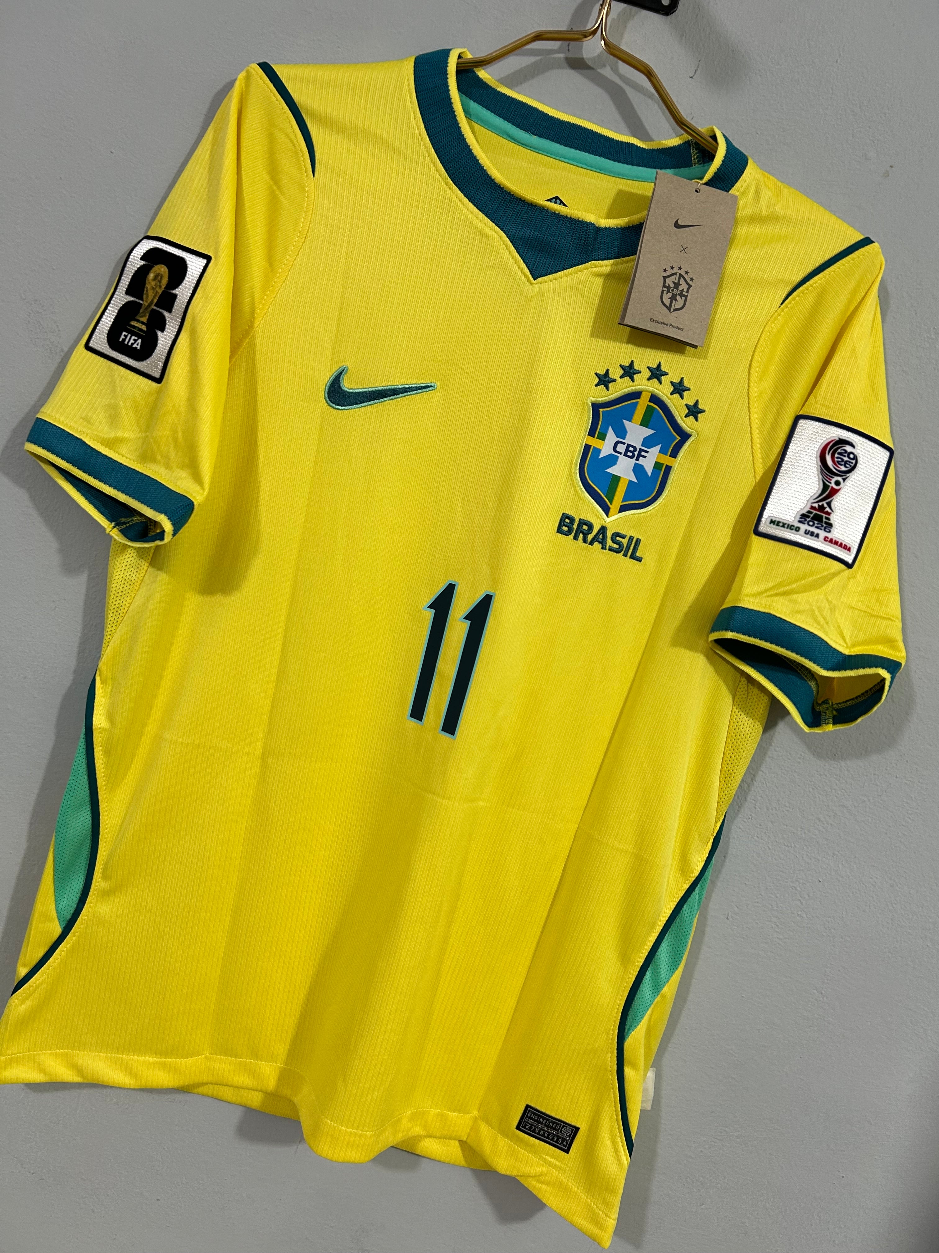 CAMISETA DE LA SELECCION DE BRASIL HOME 2026