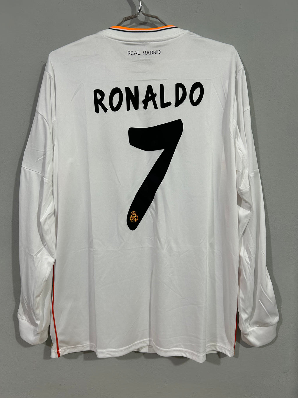 CAMISETA DEL REAL MADRID 2013/2014 HOME MANGA LARGA
