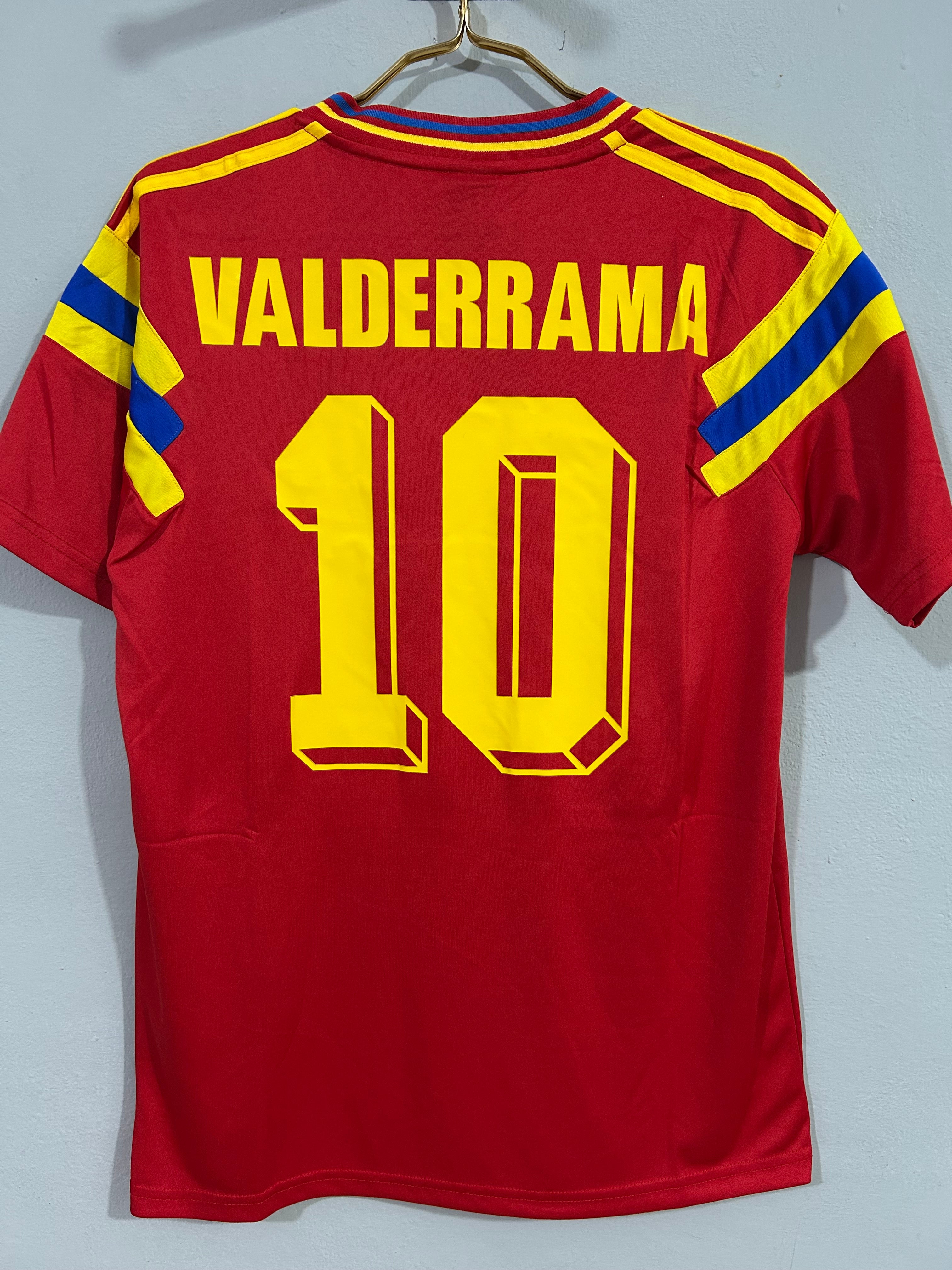 CAMISETA DE COLOMBIA 1990 VISITANTE