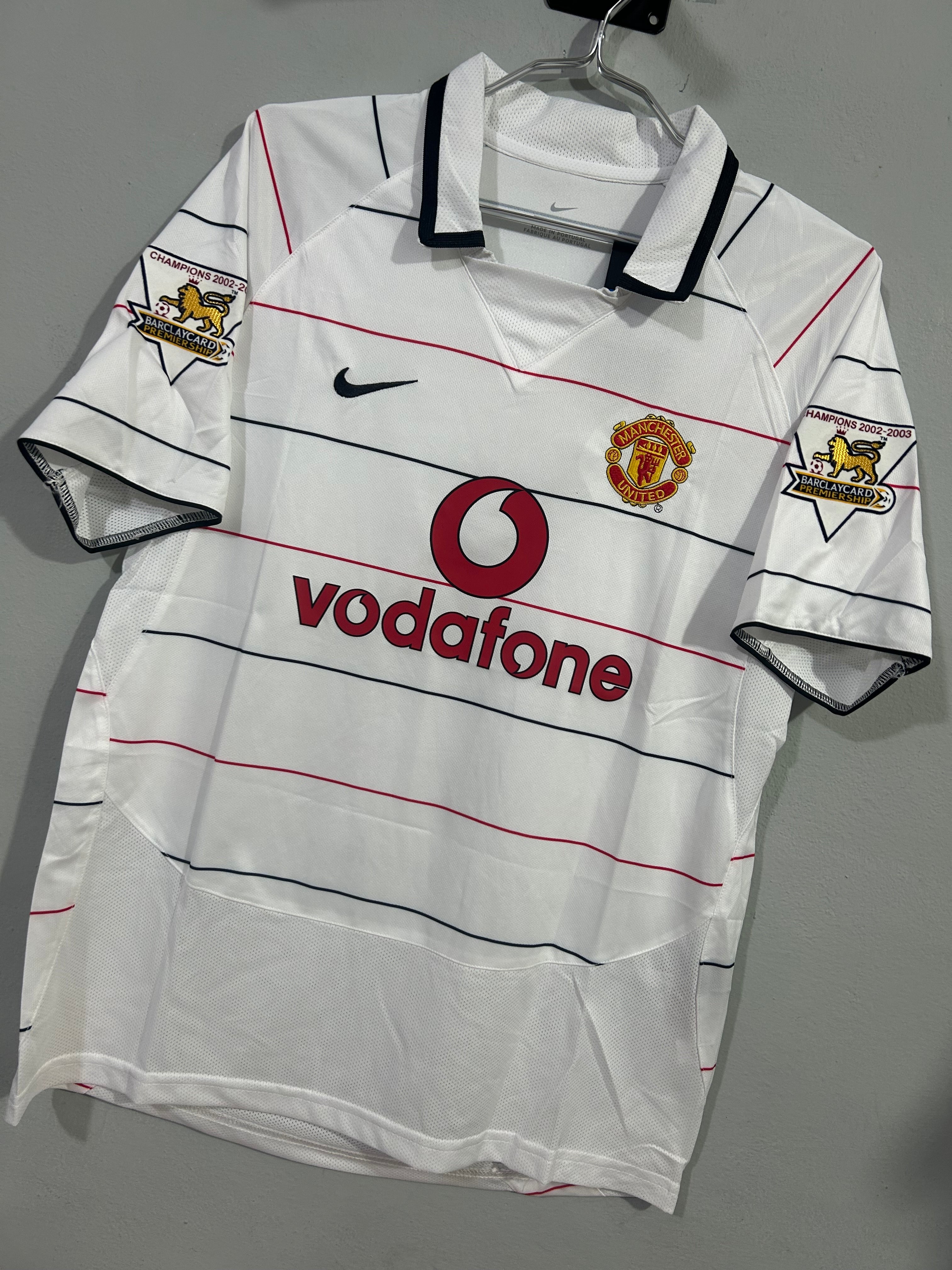 CAMISETA DEL MANCHESTER UNITED 2003/2004 TERCERA EQUIPACIÓN