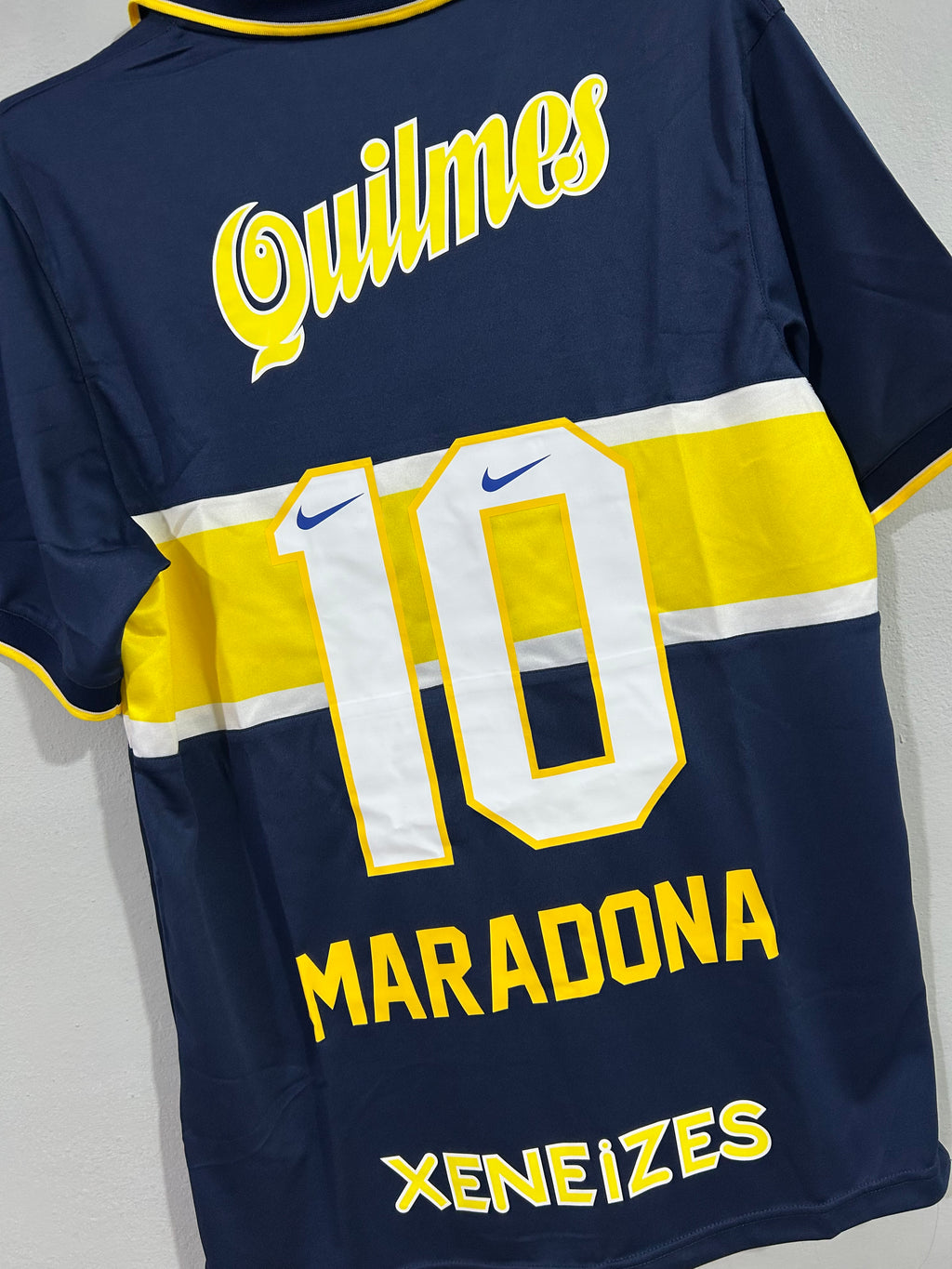 CAMISETA DE BOCA JUNIORS 1996/1997 ULTIMA UTILIZADA POR MARADONA