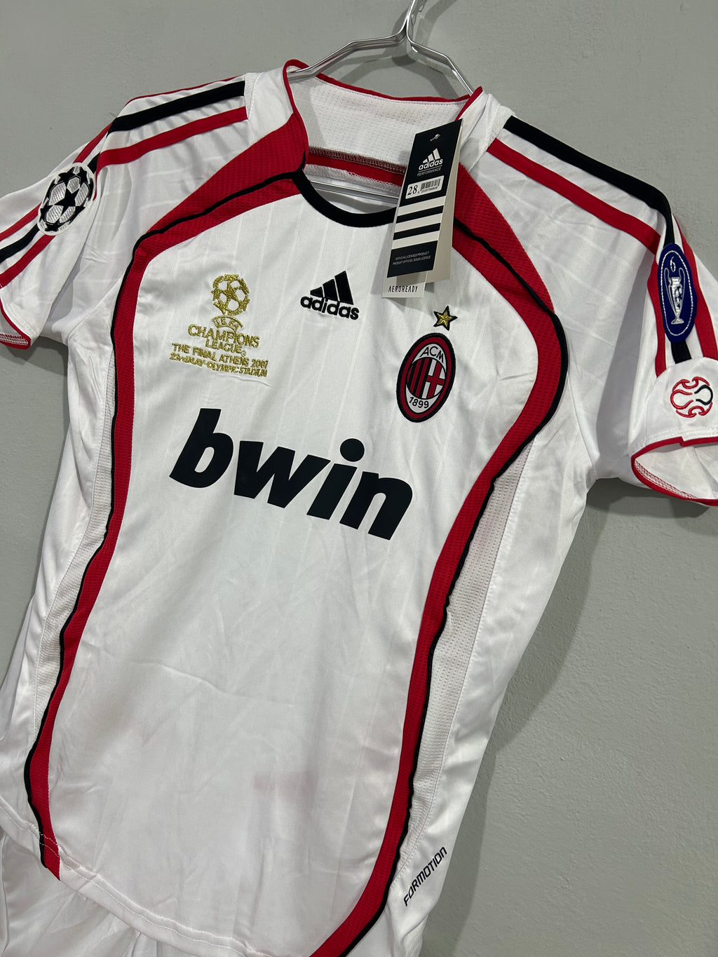 CONJUNTOS PARA NIÑOS DE 13 A 15 AÑOS DE AC MILAN 2007 AWAY