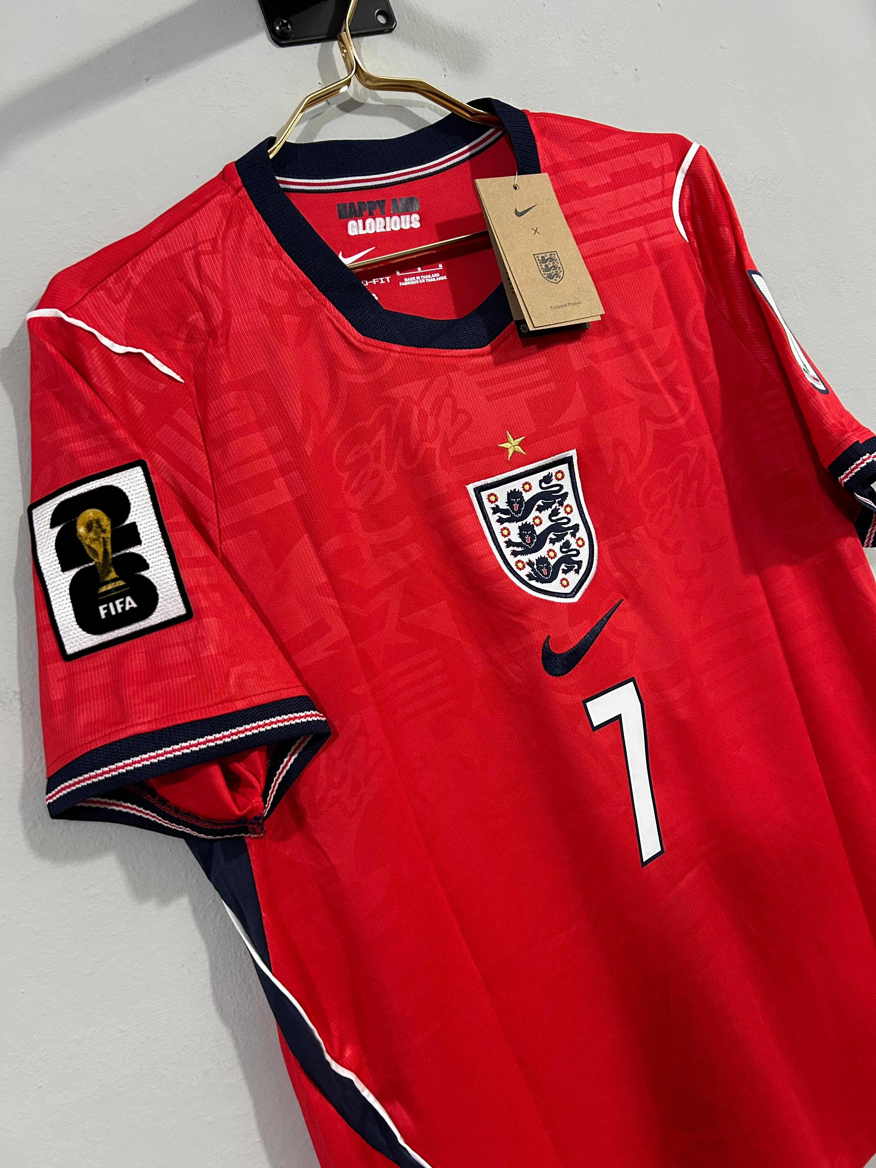 CAMISETA DE LA SELECCIÓN DE INGLATERRA 2026 VISITANTE