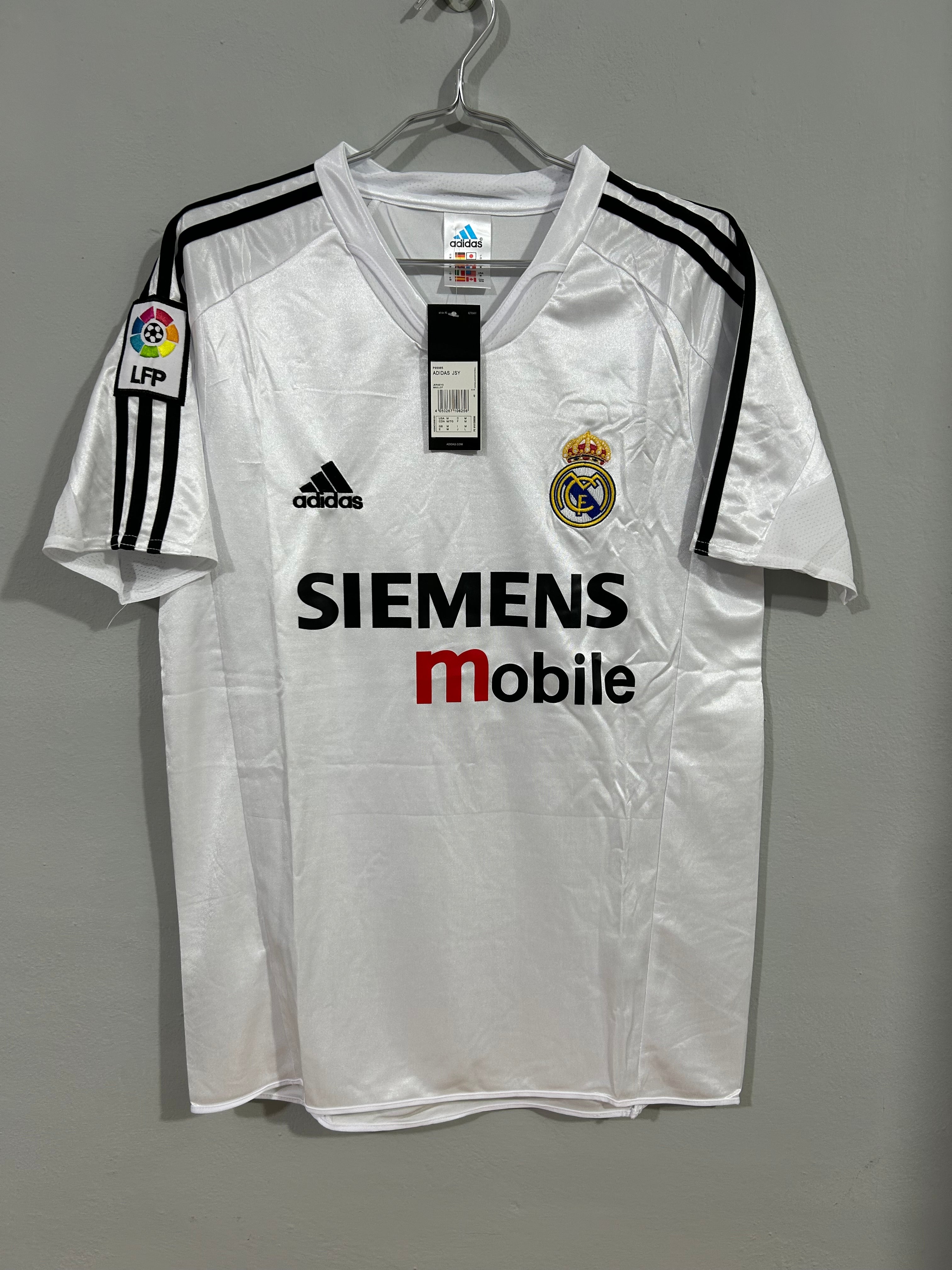 CAMISETA DEL REAL MADRID 2004/2005 HOME