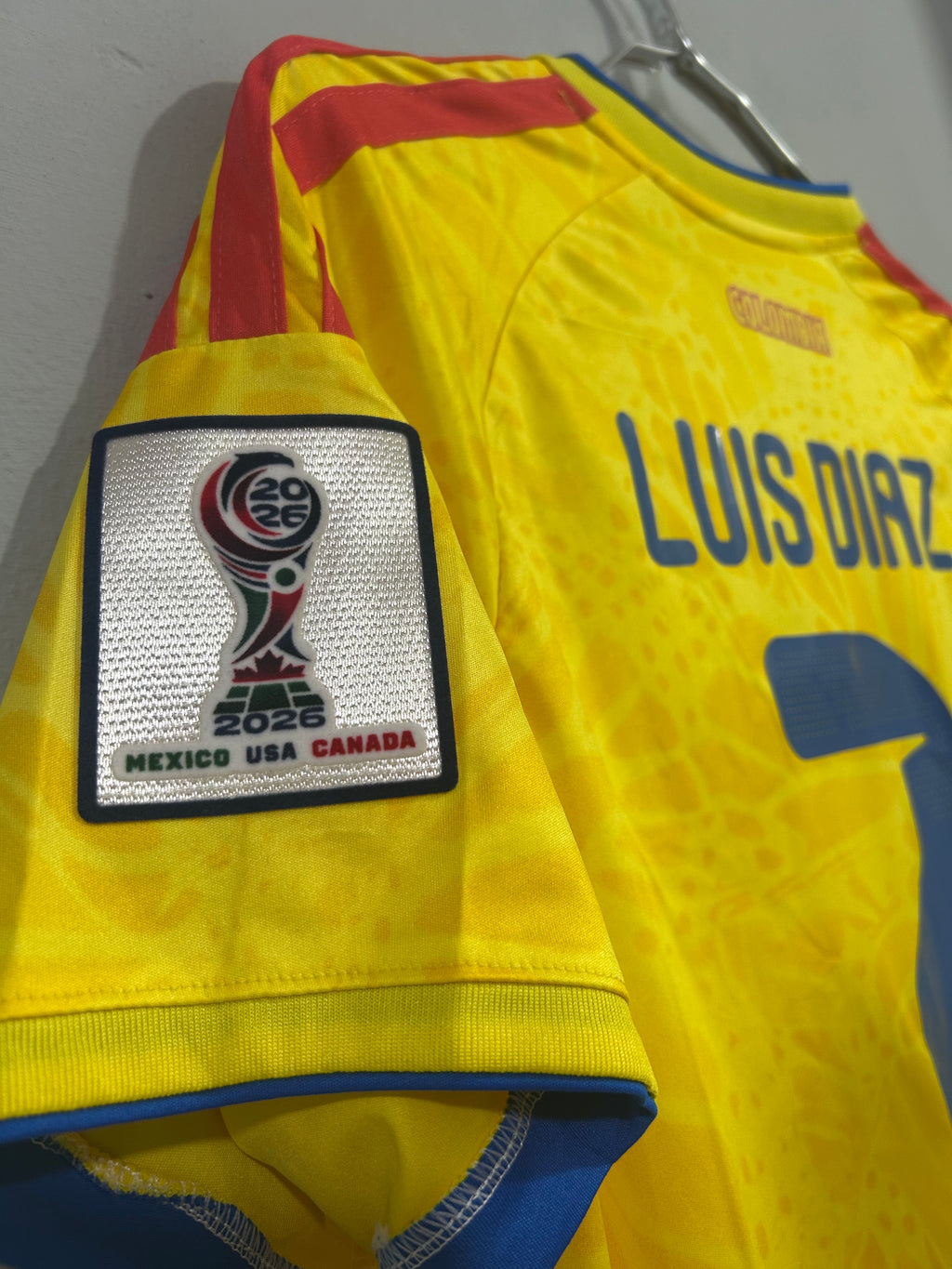 CAMISETA DE LA SELECCION COLOMBIA 2026 HOME