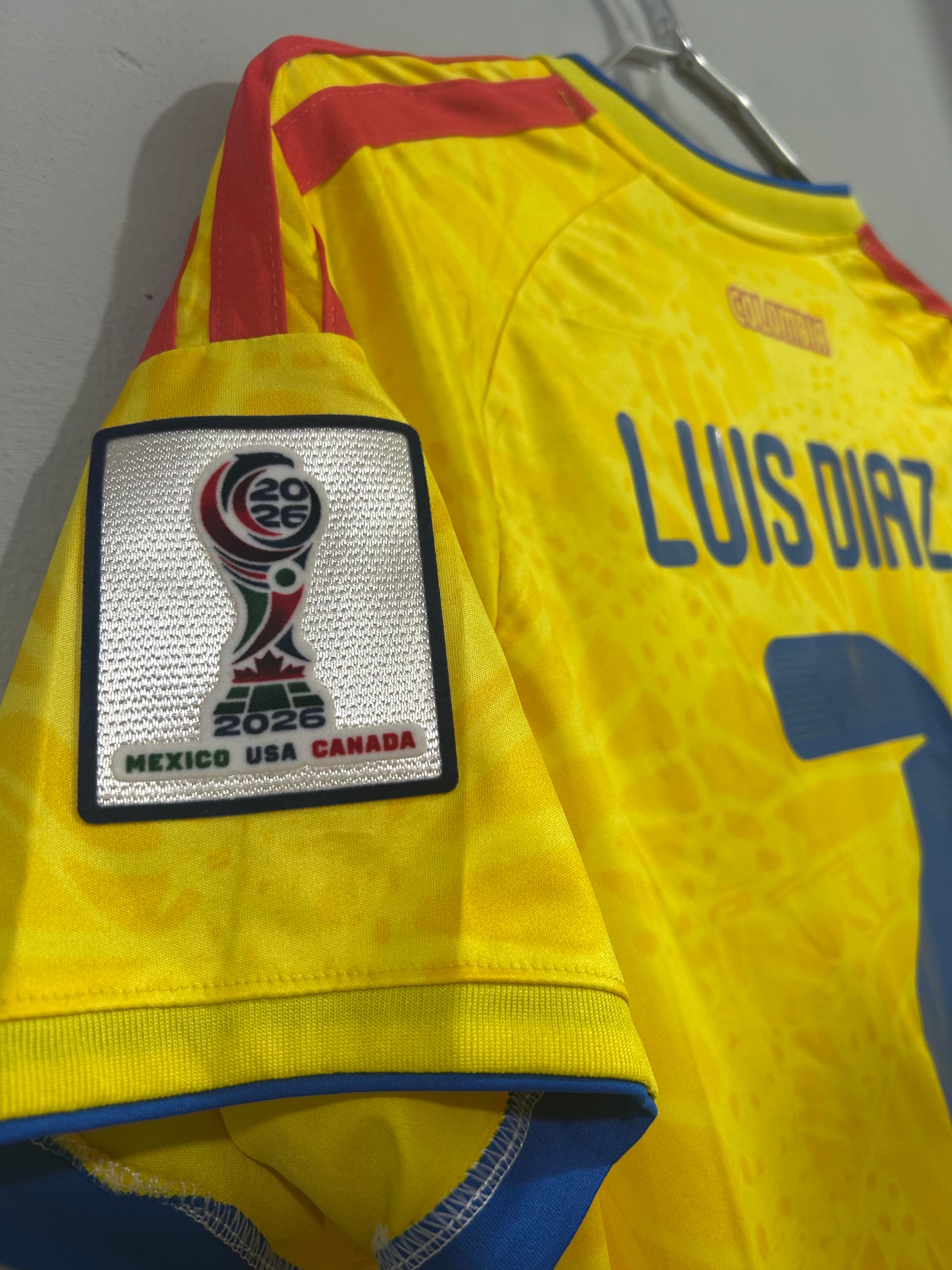 CAMISETA DE LA SELECCION COLOMBIA 2026 HOME
