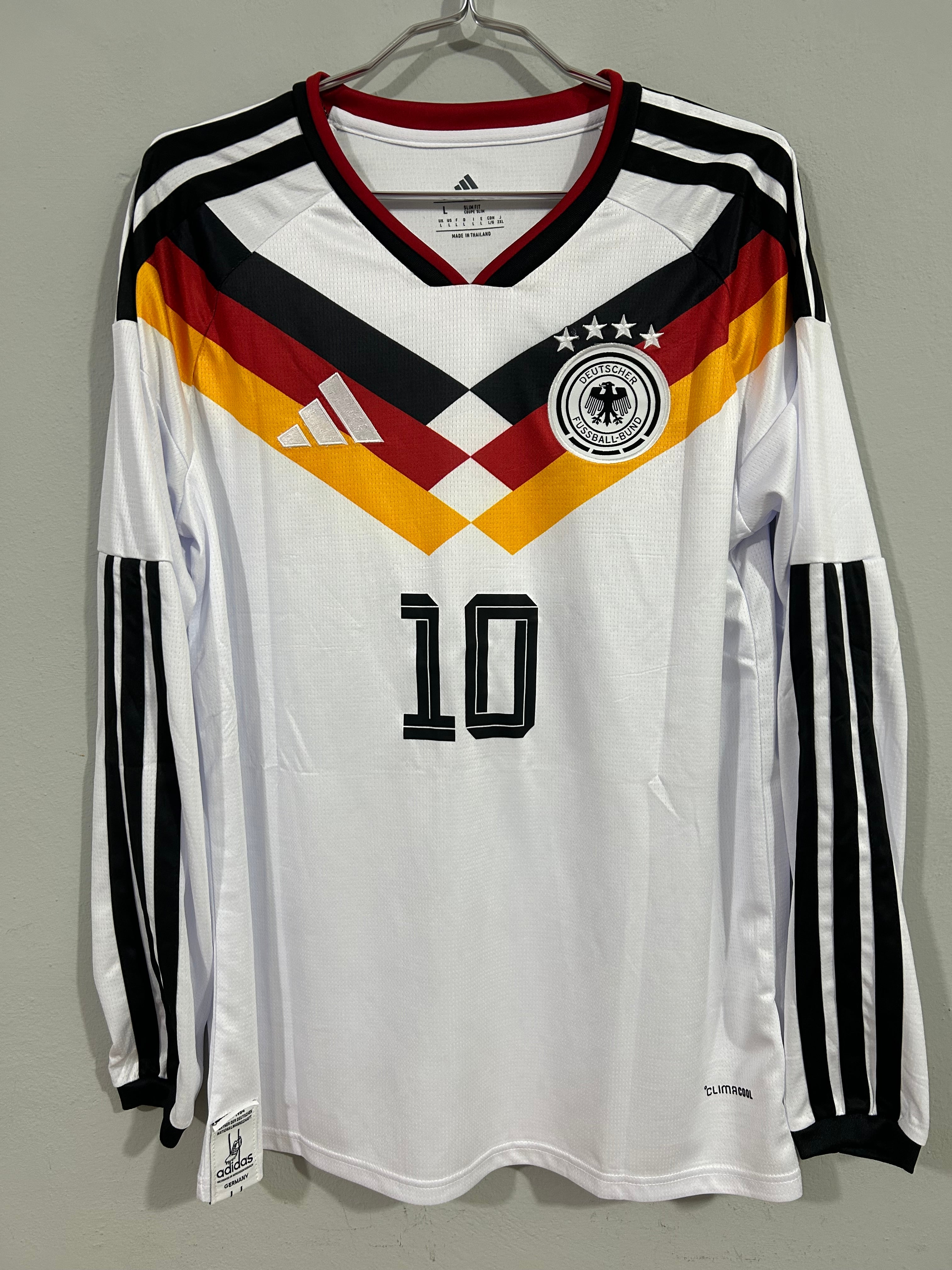 CAMISETA DE LA SELECCION DE ALEMANIA 2026 HOME MANGA LARGA