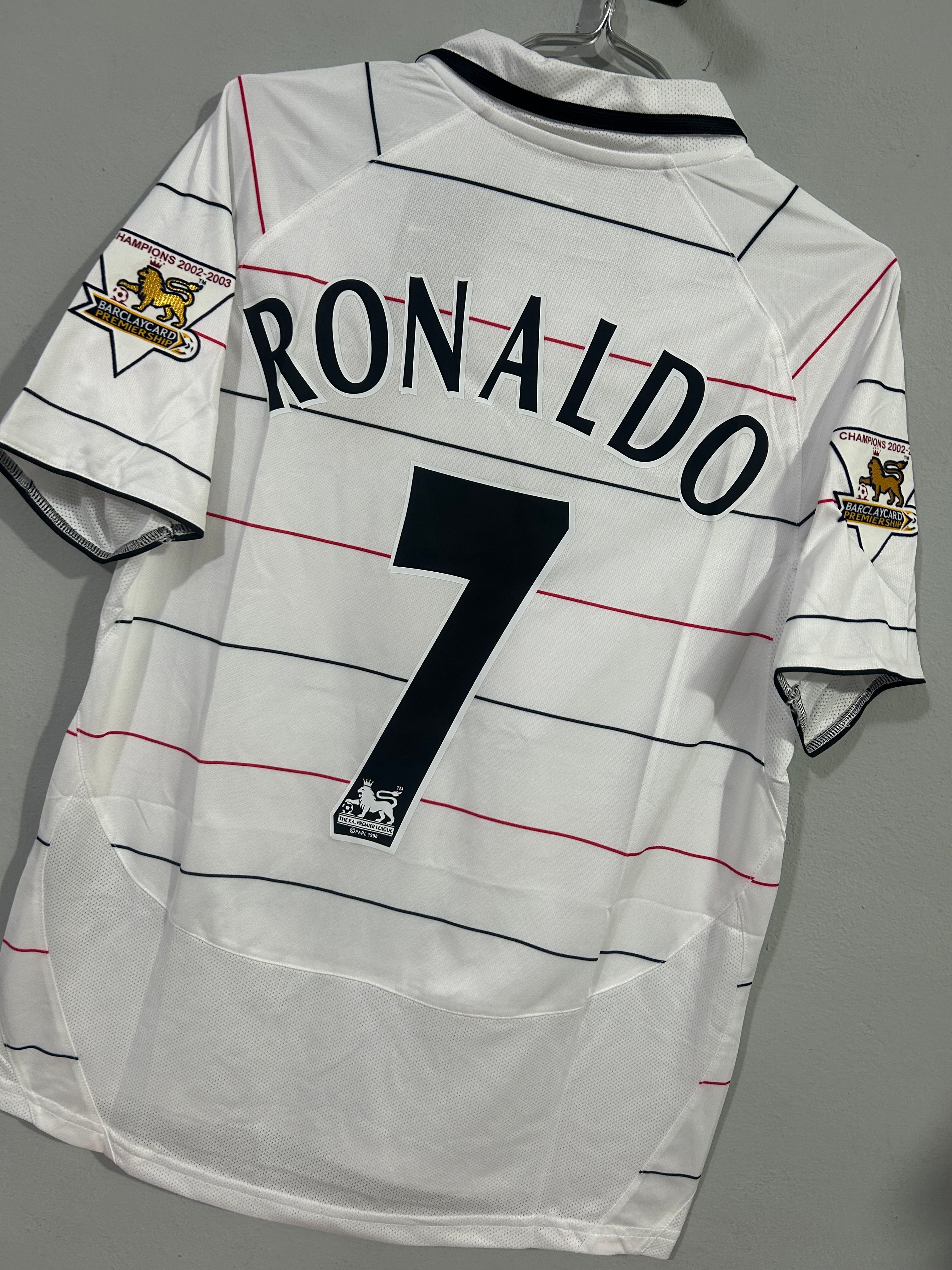CAMISETA DEL MANCHESTER UNITED 2003/2004 TERCERA EQUIPACIÓN