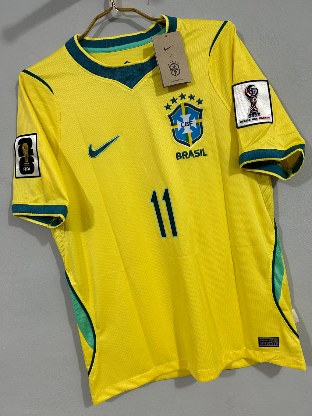 CAMISETA DE LA SELECCION DE BRASIL HOME 2026