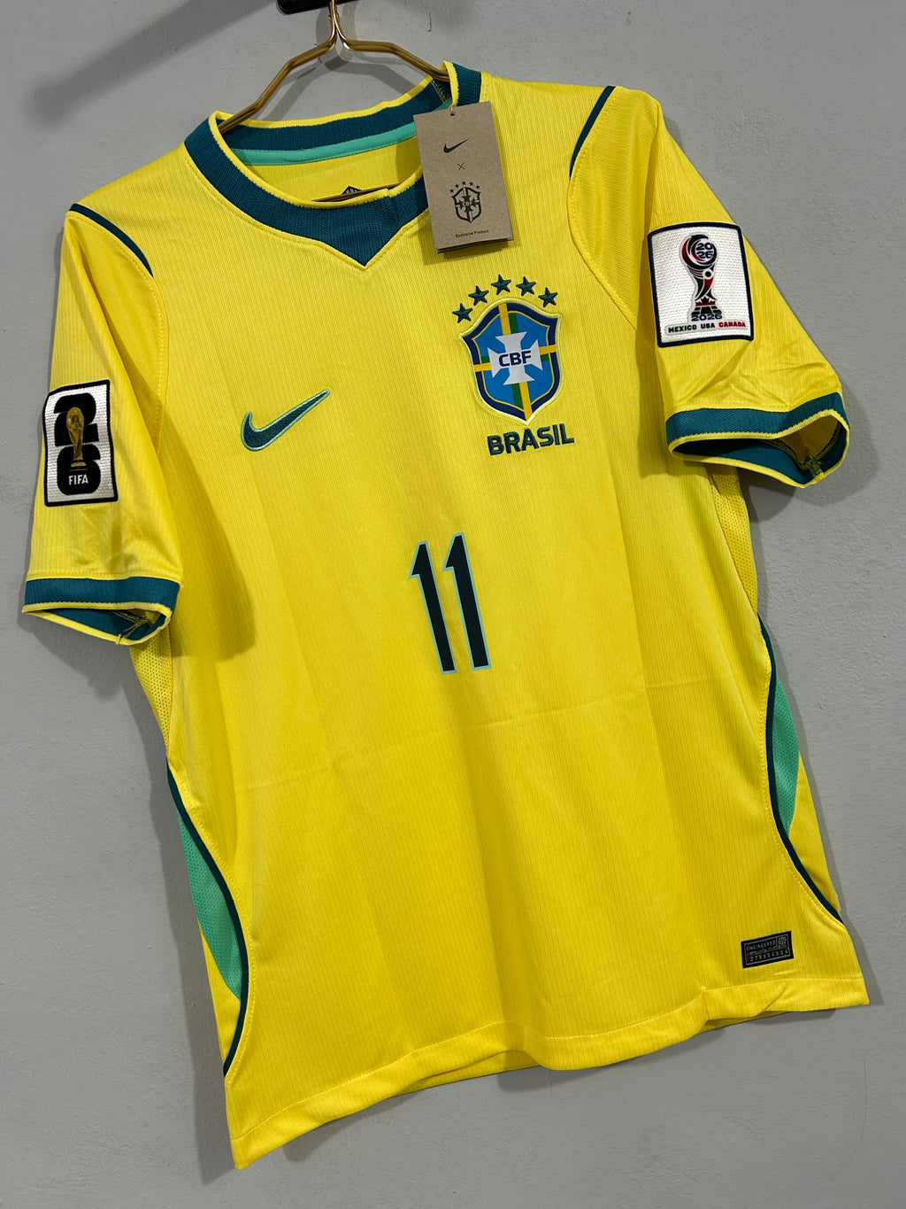 CAMISETA DE LA SELECCION DE BRASIL HOME 2026