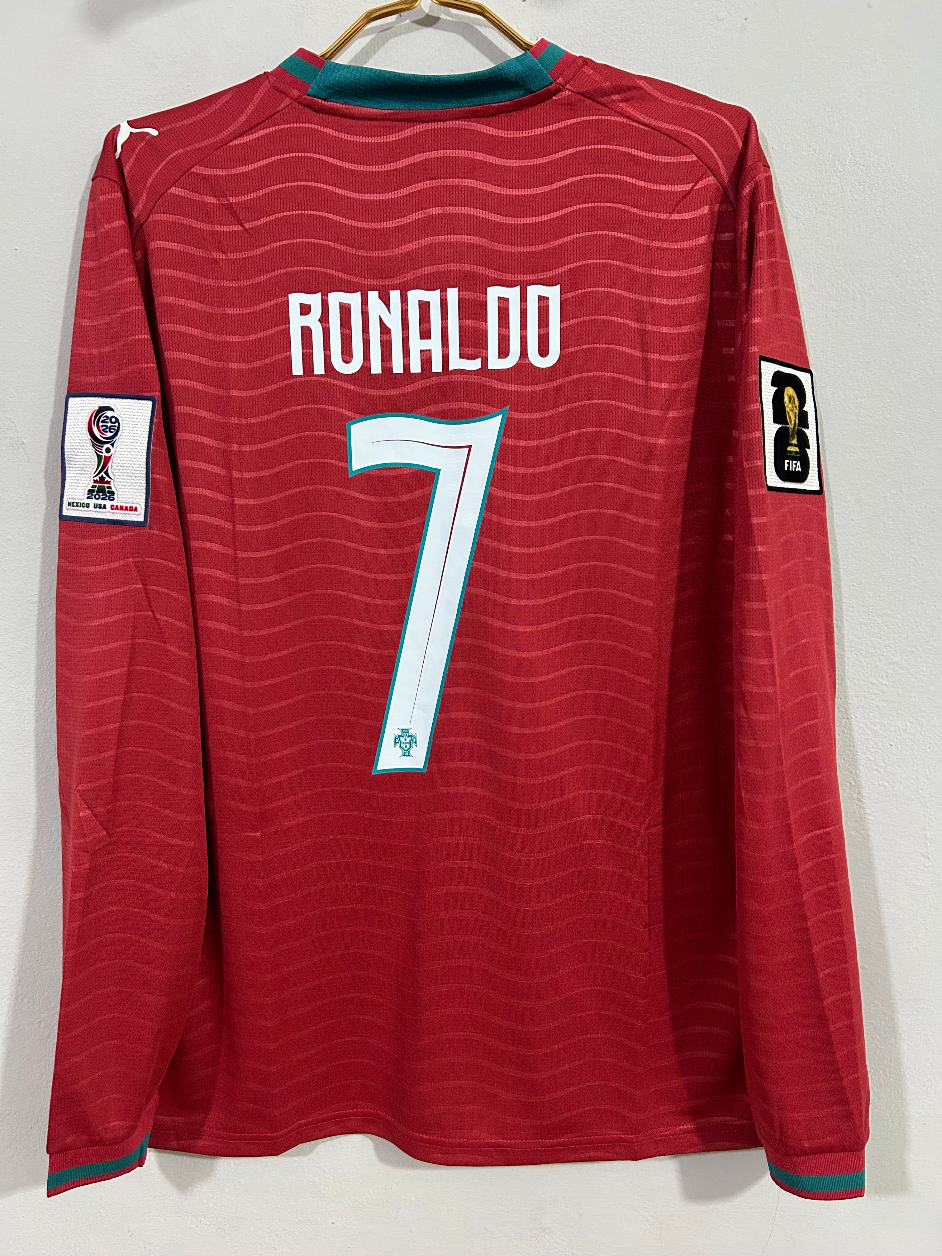 CAMISETA DE PORTUGAL 2026 LOCAL MANGA LARGA