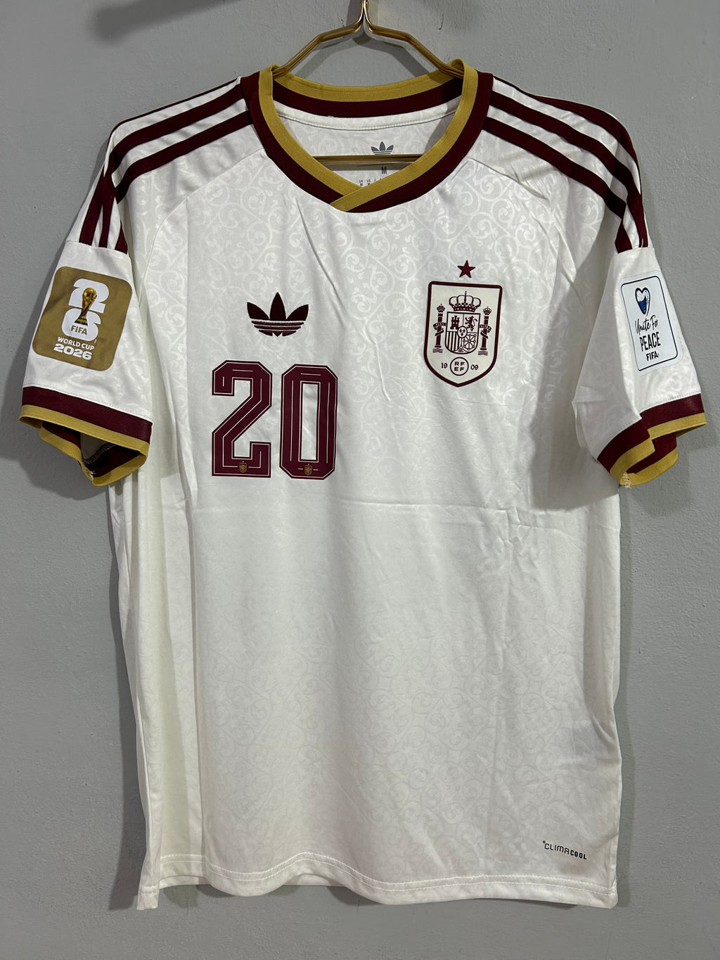 CAMISETA DE LA SELECCIÓN DE ESPAÑA VISITANTE 2026