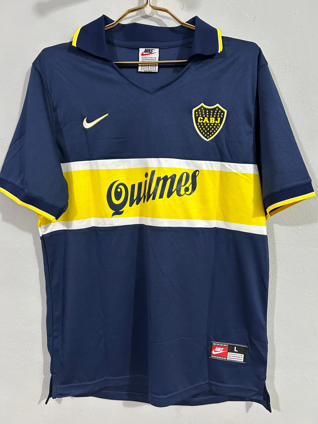 CAMISETA DE BOCA JUNIORS 1996/1997 ULTIMA UTILIZADA POR MARADONA