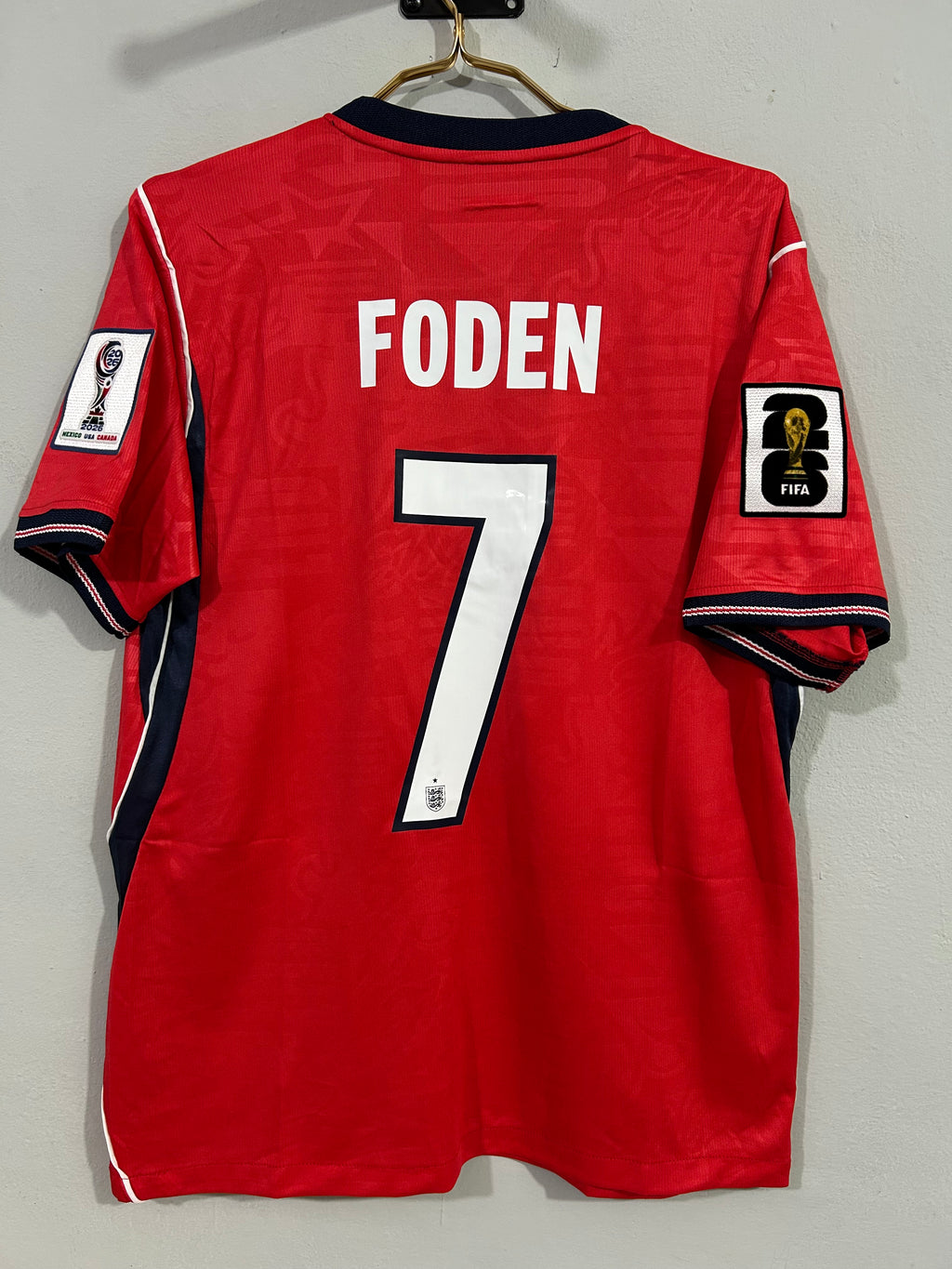 CAMISETA DE LA SELECCIÓN DE INGLATERRA 2026 VISITANTE
