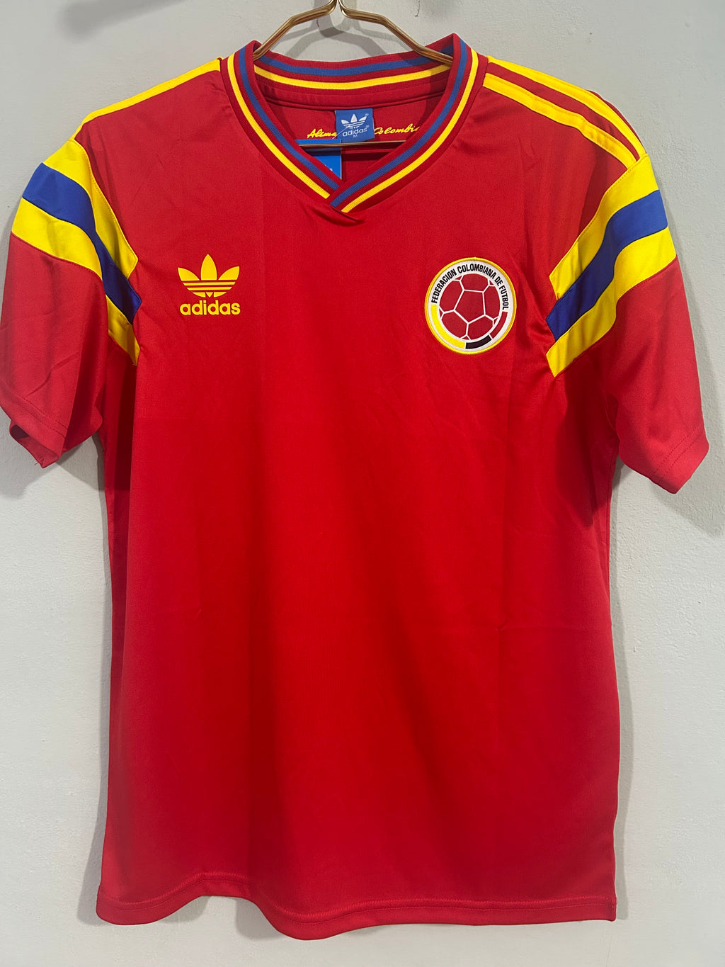 CAMISETA DE COLOMBIA 1990 VISITANTE