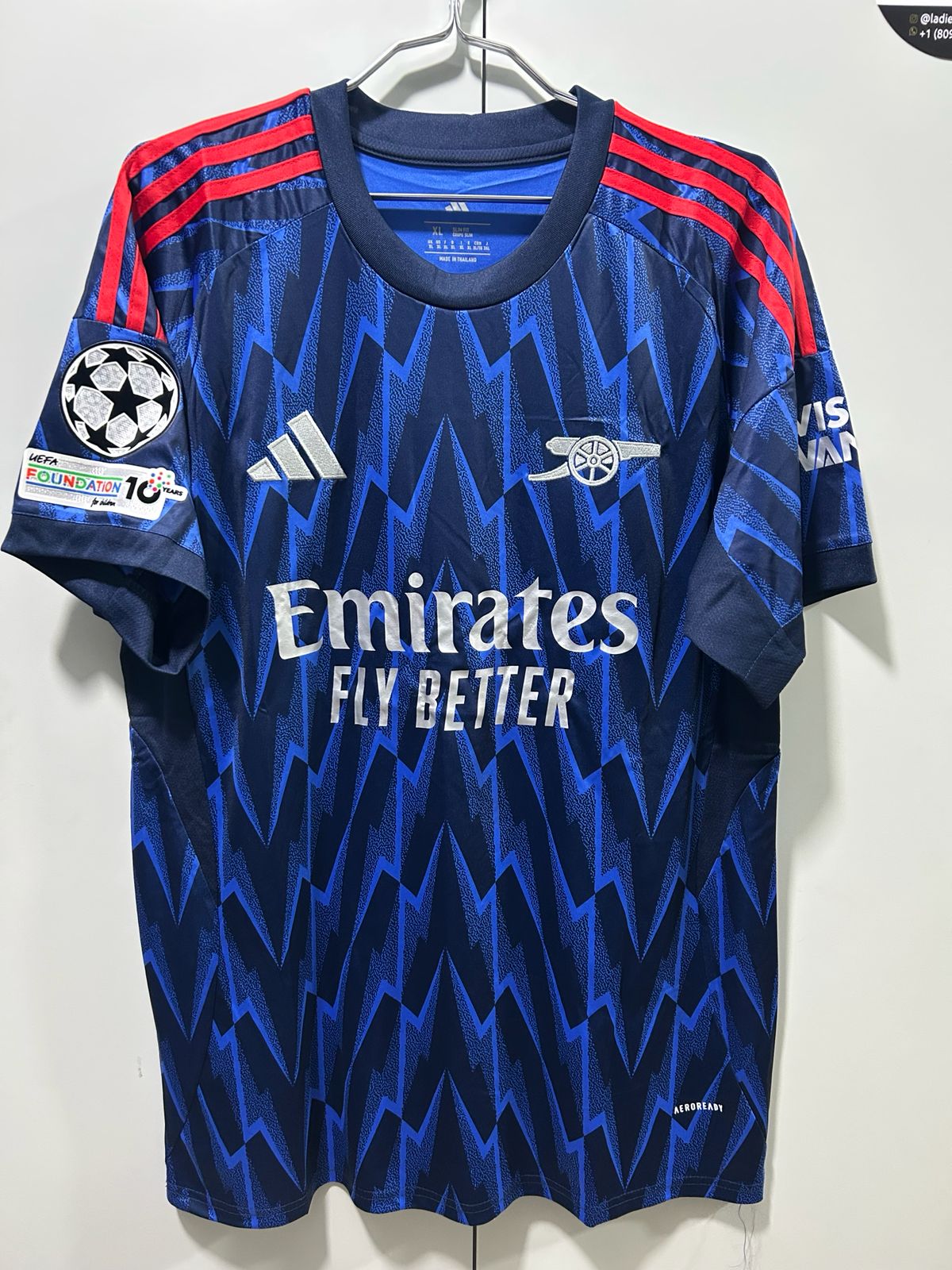 CAMISETA DEL ARSENAL 2025/2026 AWAY