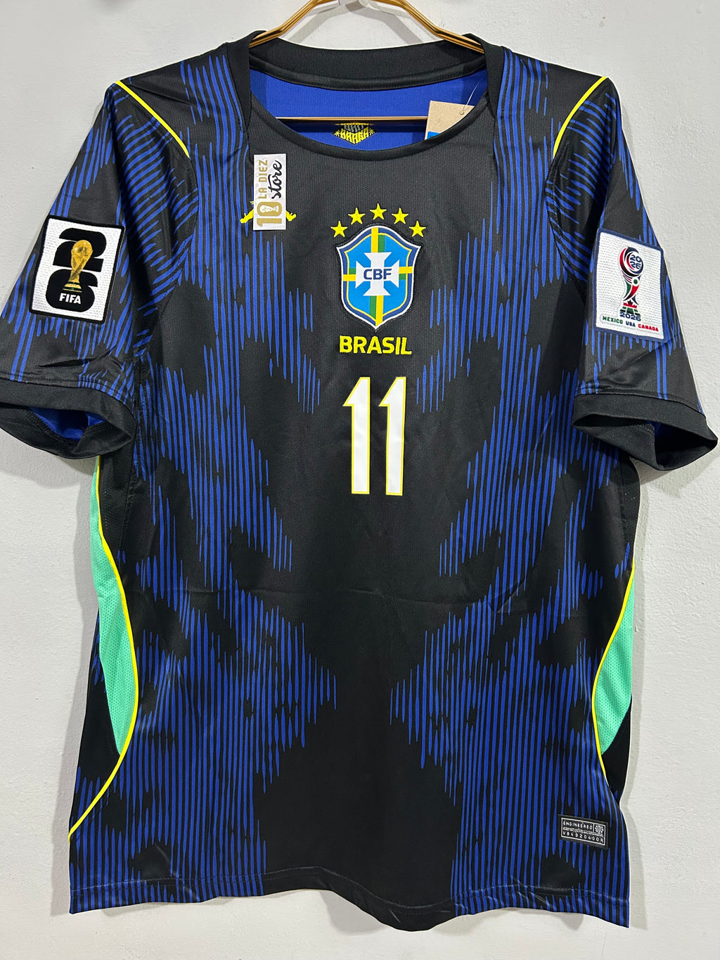 CAMISETA DE LA SELECCIÓN DE BRASIL 2026 VISITANTE